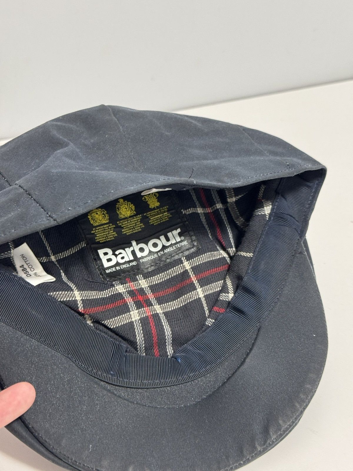 Barbour Barbour Vintage Y2K style Hype Hat/Cap Waxed Size ONE SIZE - 5 Thumbnail