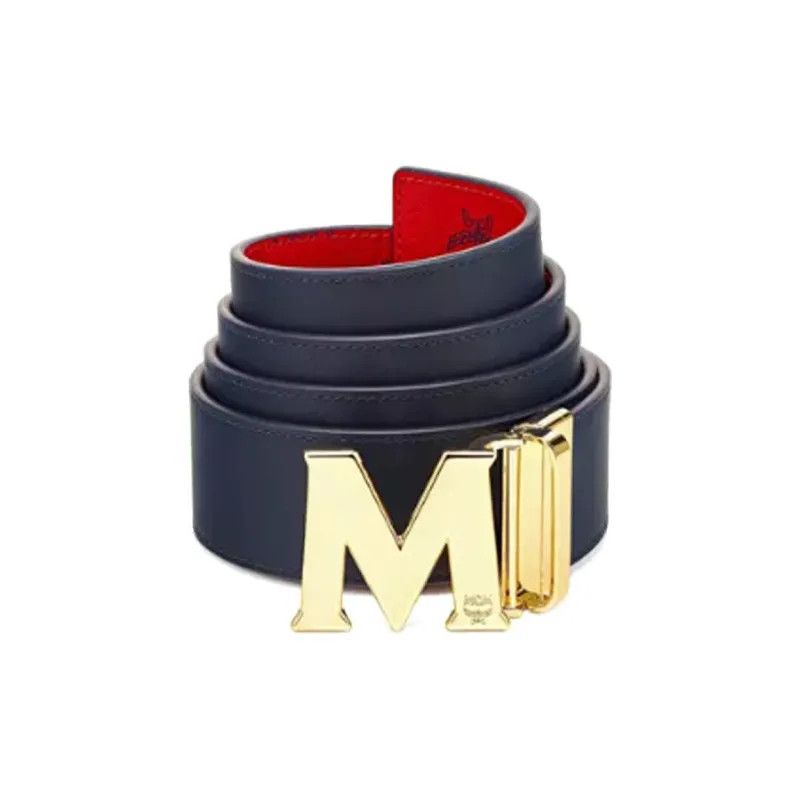 MCM o1mt1gz0225 Size: 95 / Reversible Belt in Red Size 36 - 2 Thumbnail
