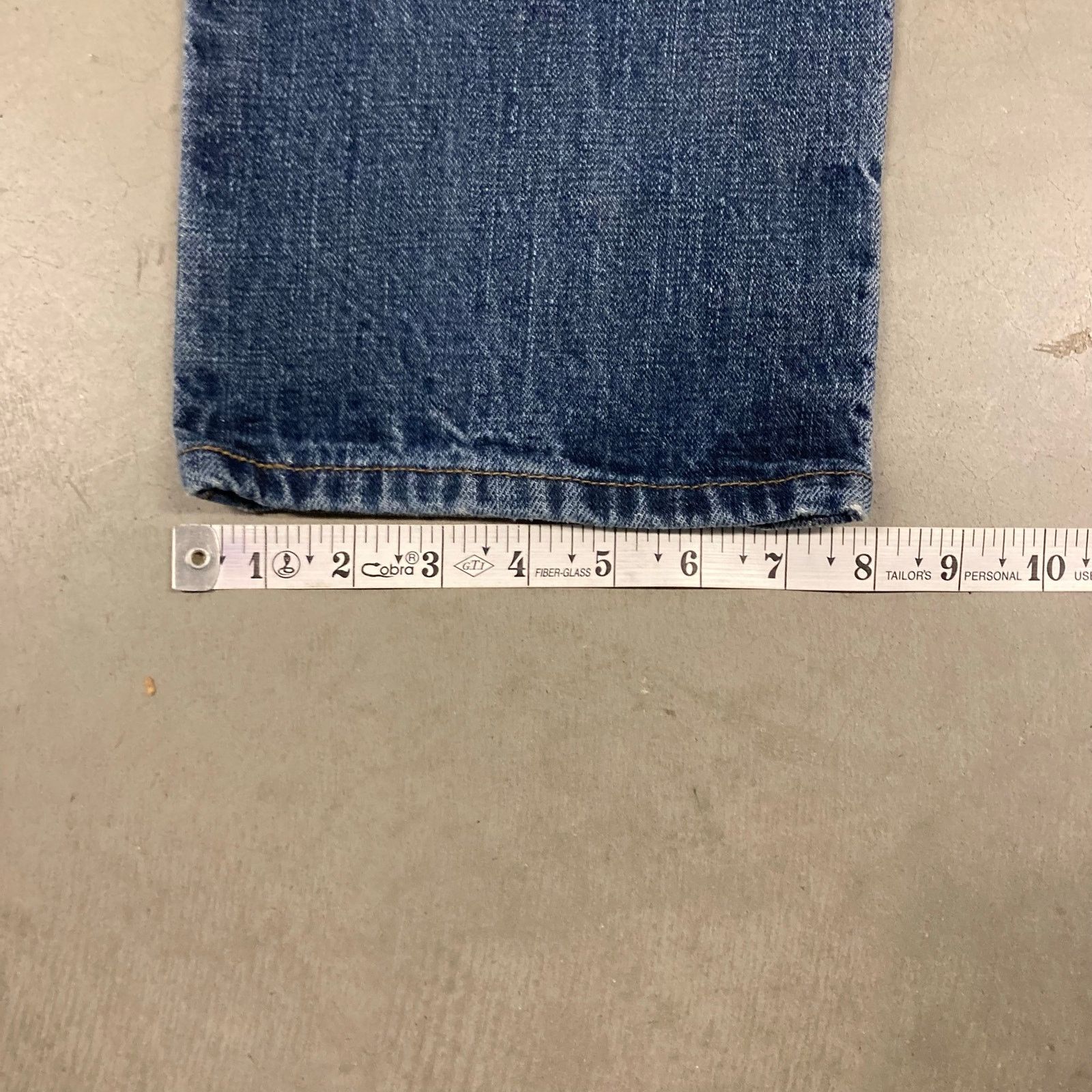 Levi's × Vintage Y2K Levi’s 501 button fly western Jeans 34x32 Size US 34 / EU 50 - 3 Thumbnail