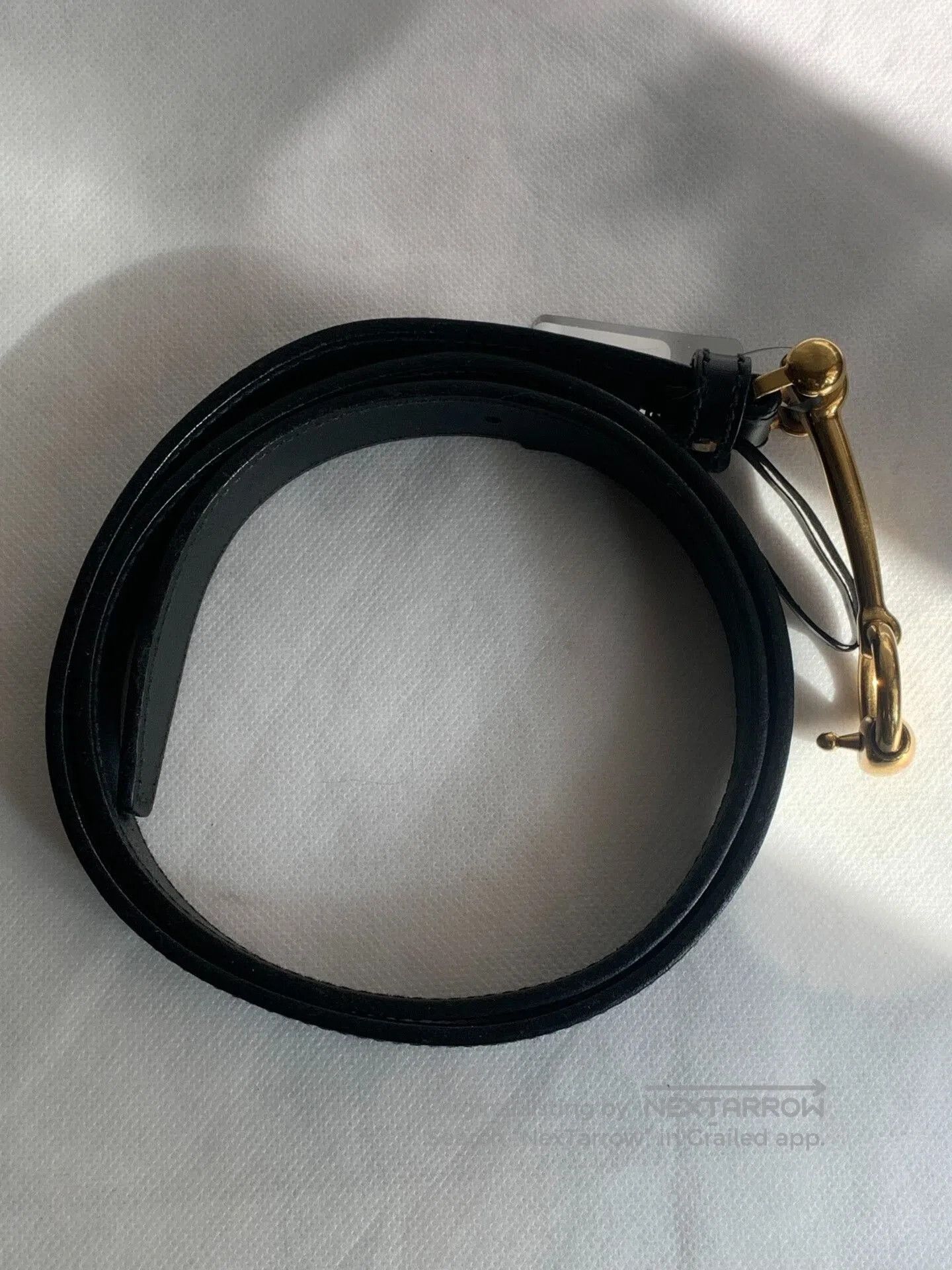 Gucci Gucci Black Leather Belt. Size ONE SIZE - 1 Thumbnail