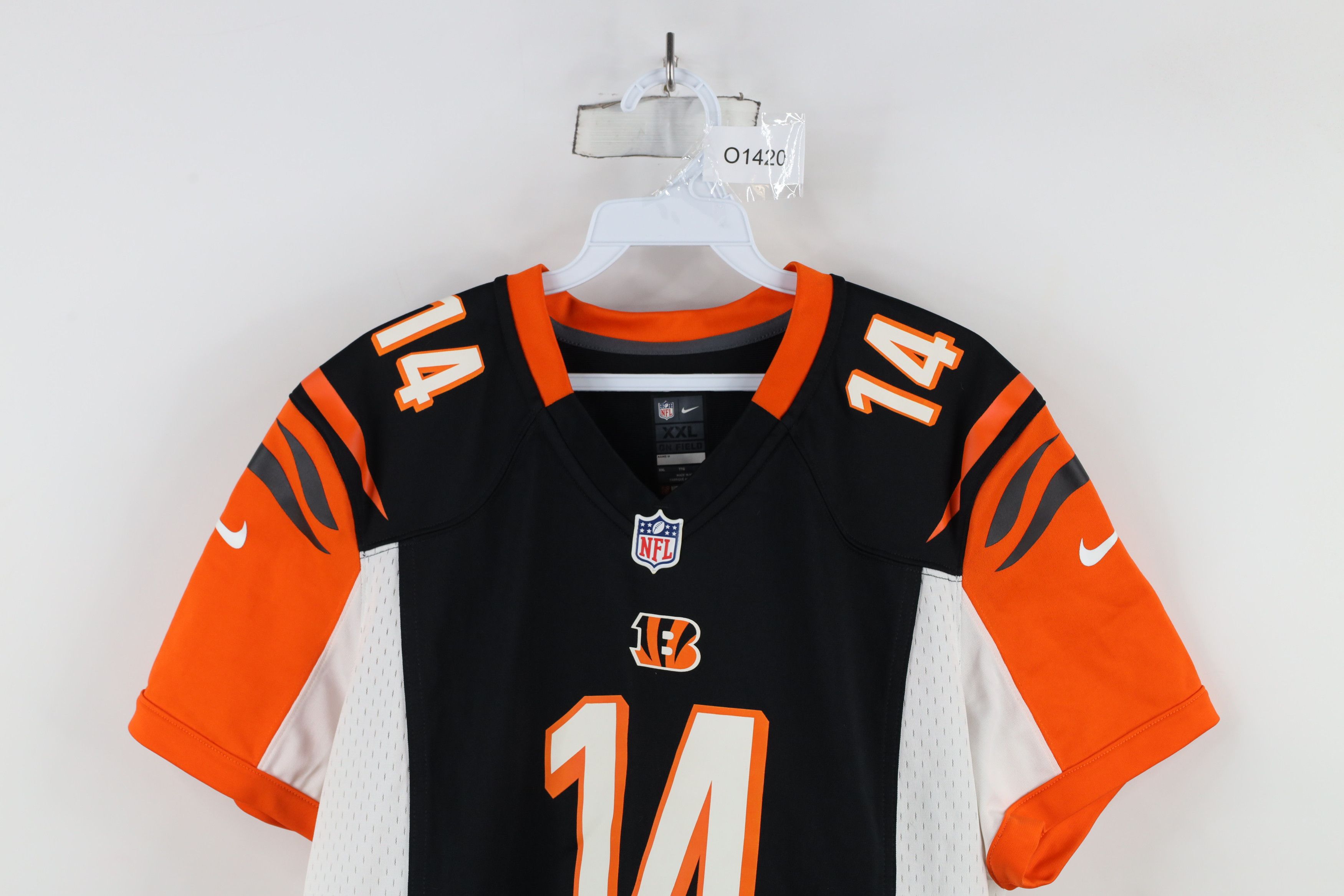 Nike × Vintage Nike On Field Dalton Cincinnati Bengals Football Jersey #14 Size XXL / US 16-18 / IT 52-54 - 2 Thumbnail