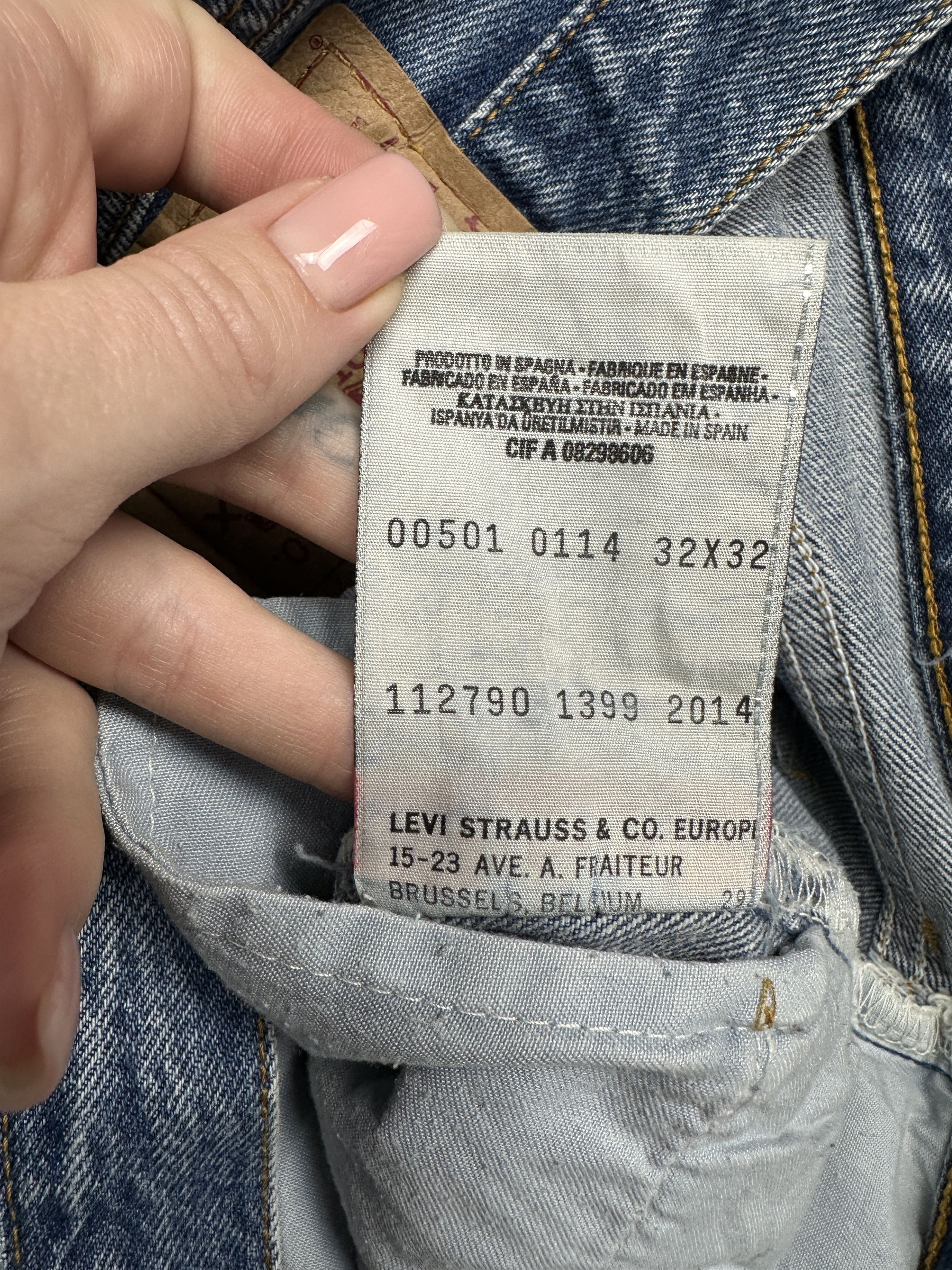 Levi's Levi's 501 Vintage Mens Denim Pants Jeans Size 32 x 32 Size US 32 / EU 48 - 10 Thumbnail