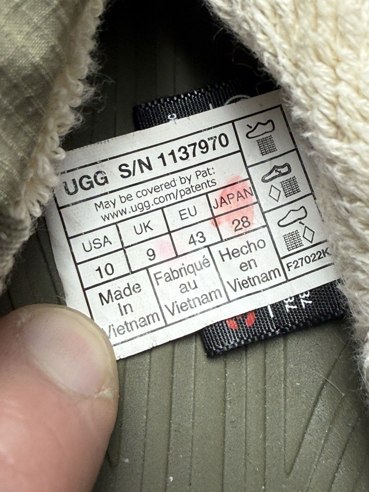 Ugg UGG Maxxer Slide Flip Flop Men US10 UK9 EUR43 Moss Green Size US 10 / EU 43 - 8 Thumbnail