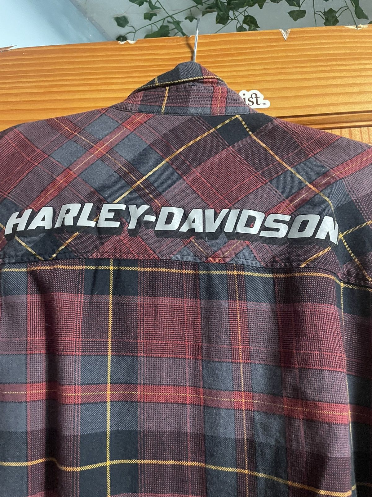 Harley Davidson × Vintage Harley Davidson Flannel Size US XL / EU 56 / 4 - 4 Thumbnail