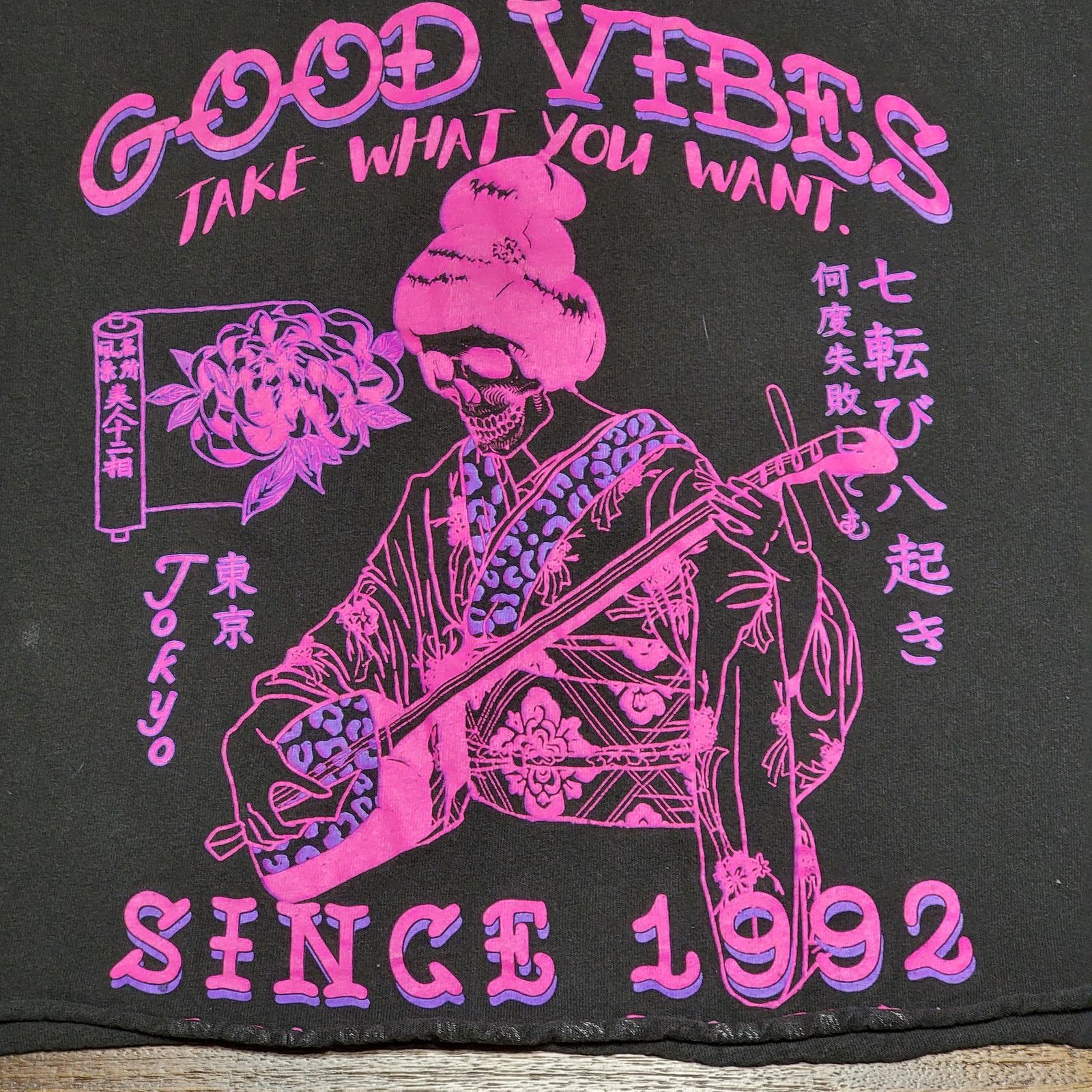 Other The Young & Wild Crop Tee "Good Vibes Take What You Want"-XL Size XL / US 12-14 / IT 48-50 - 2 Thumbnail