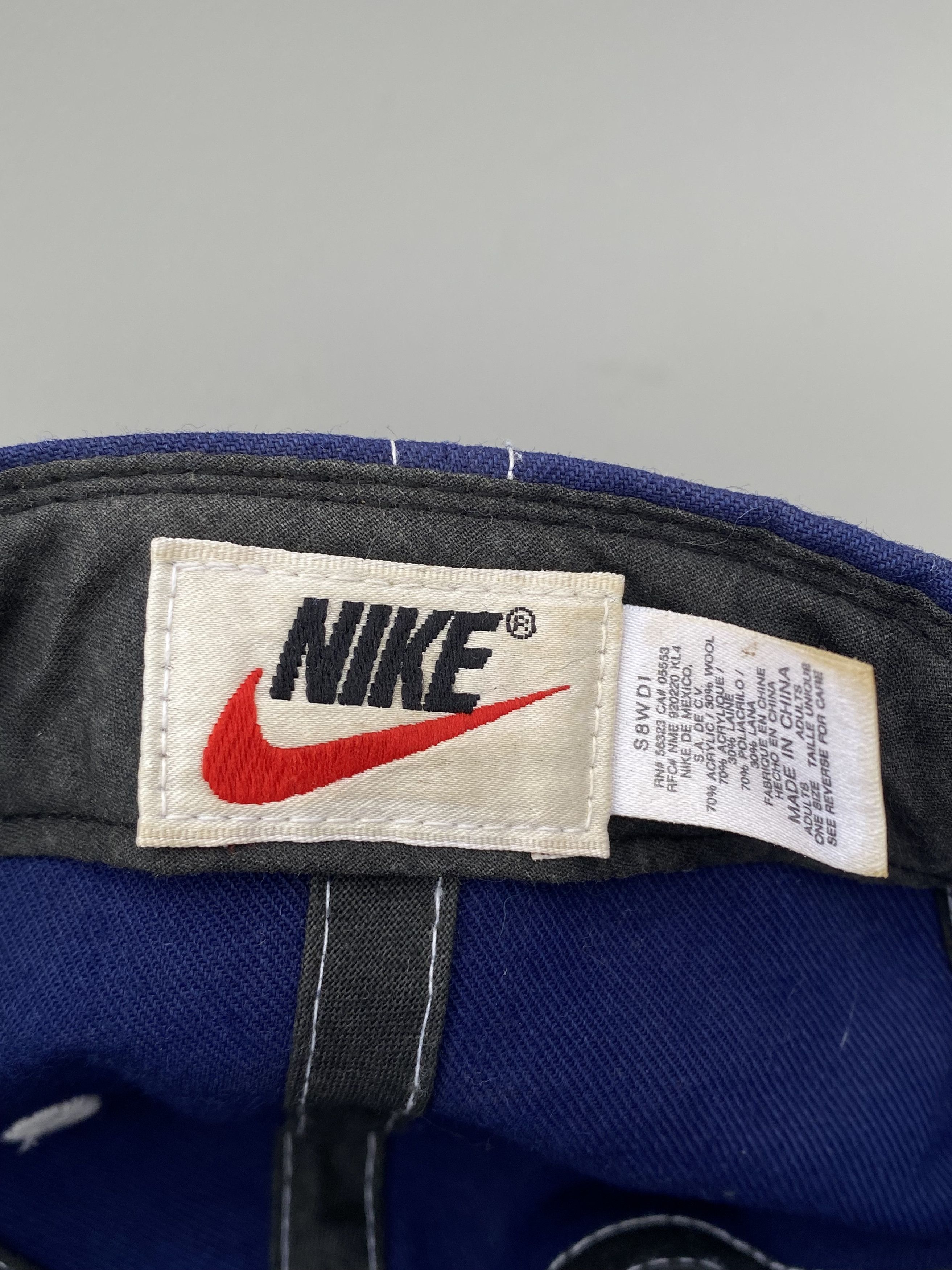 NBA × Nike × Vintage Vintage North Carolina Nike Cap Hat NCAA Size ONE SIZE - 5 Thumbnail