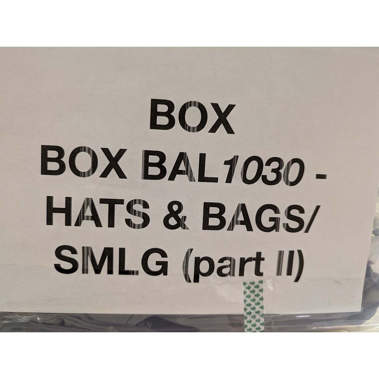 Balenciaga o1rshd1 Size: L / 3B Baseball Cap / Hat in Black/White Size ONE SIZE - 18 Thumbnail