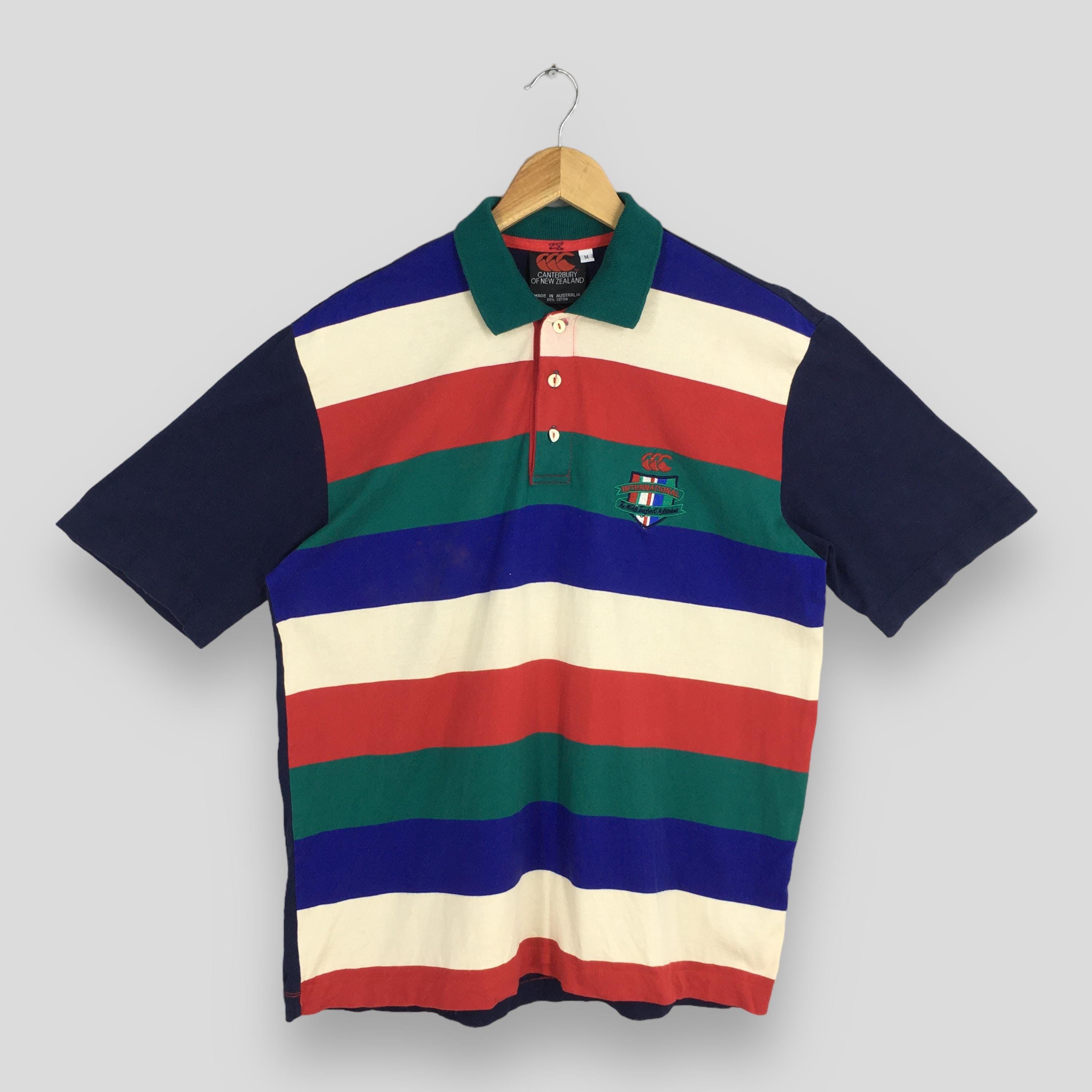 Canterbury of New Zealand Canterbury Of New Zealand Striped Polo Rugby Shirt Medium Size US M / EU 48-50 / 2 - 1 Thumbnail