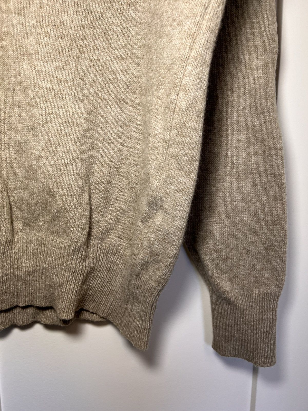 Polo Ralph Lauren Vintage Polo Ralph Lauren 100% wool v-neck sweater Size US S / EU 44-46 / 1 - 7 Thumbnail