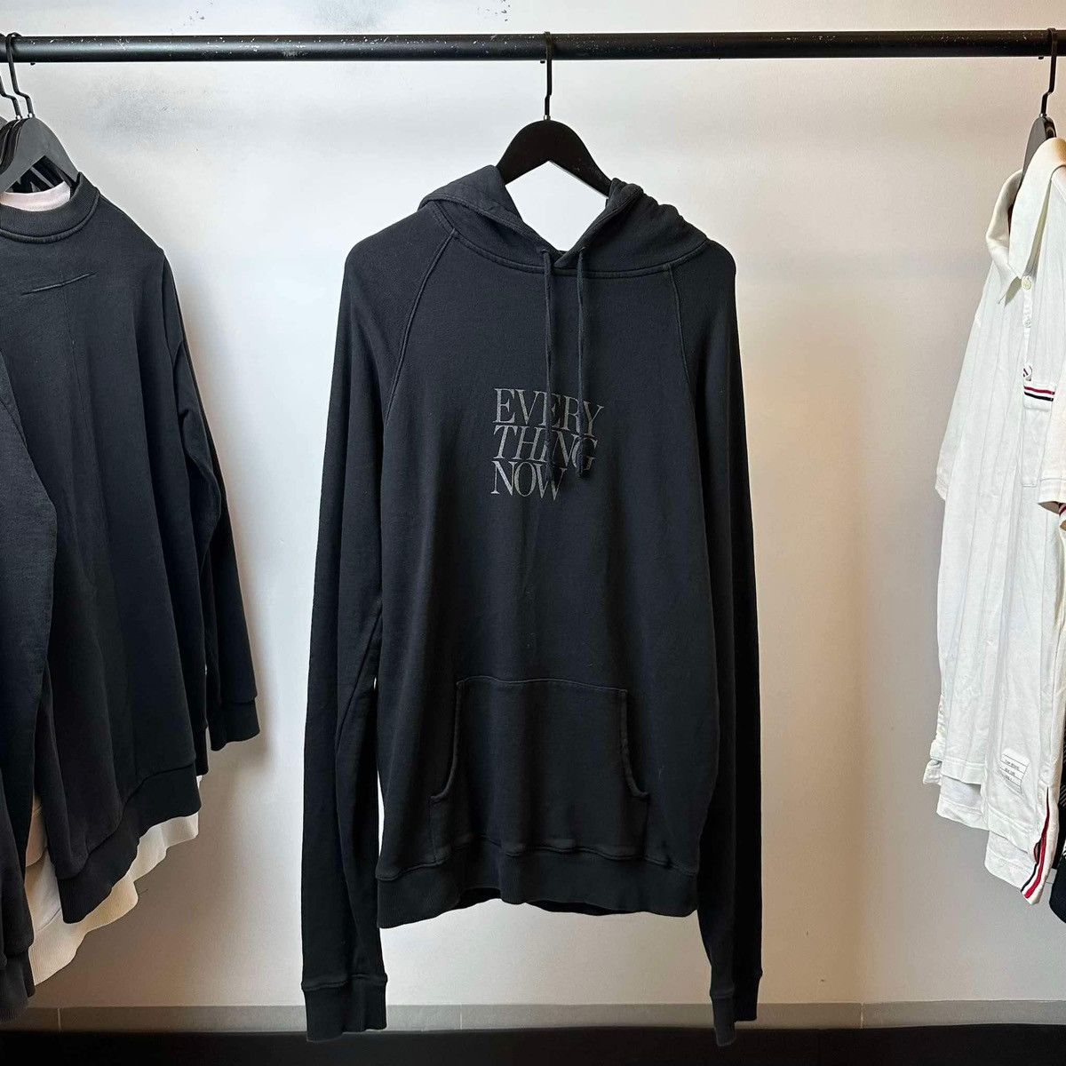 Saint Laurent Paris SAINT LAURENT LOGO HOODIE Size US XL / EU 56 / 4 - 1 Thumbnail