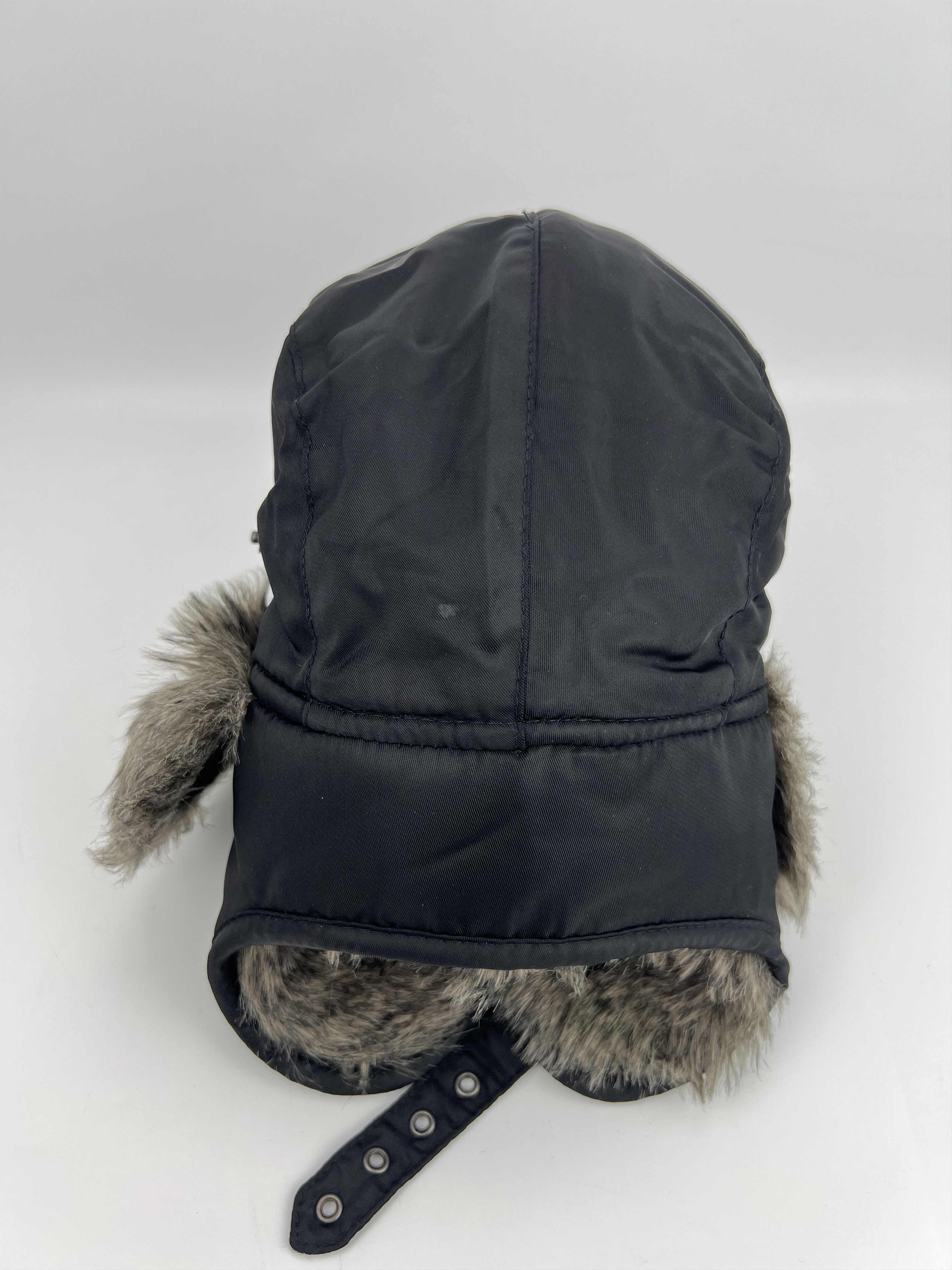 H&M y2k style faux fur ushanka hat floppy ears Size ONE SIZE - 3 Thumbnail
