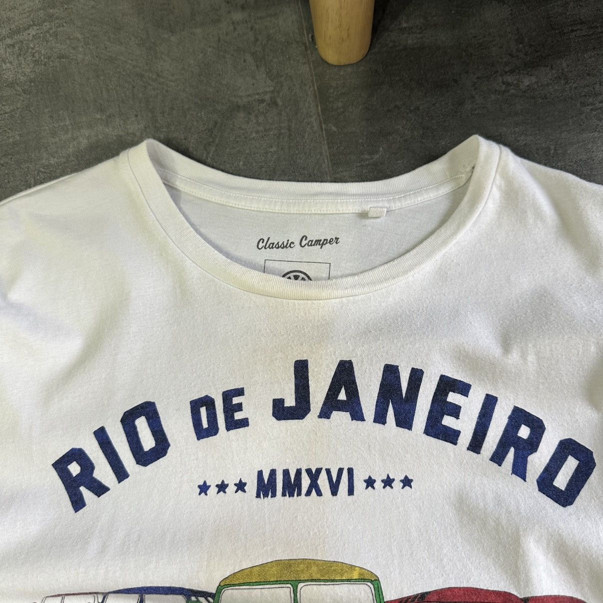 Japanese Brand × Vintage Vintage Rio De Janeiro T-shirts Volkswagen Tee Car Y2K 00s Size US L / EU 52-54 / 3 - 6 Thumbnail