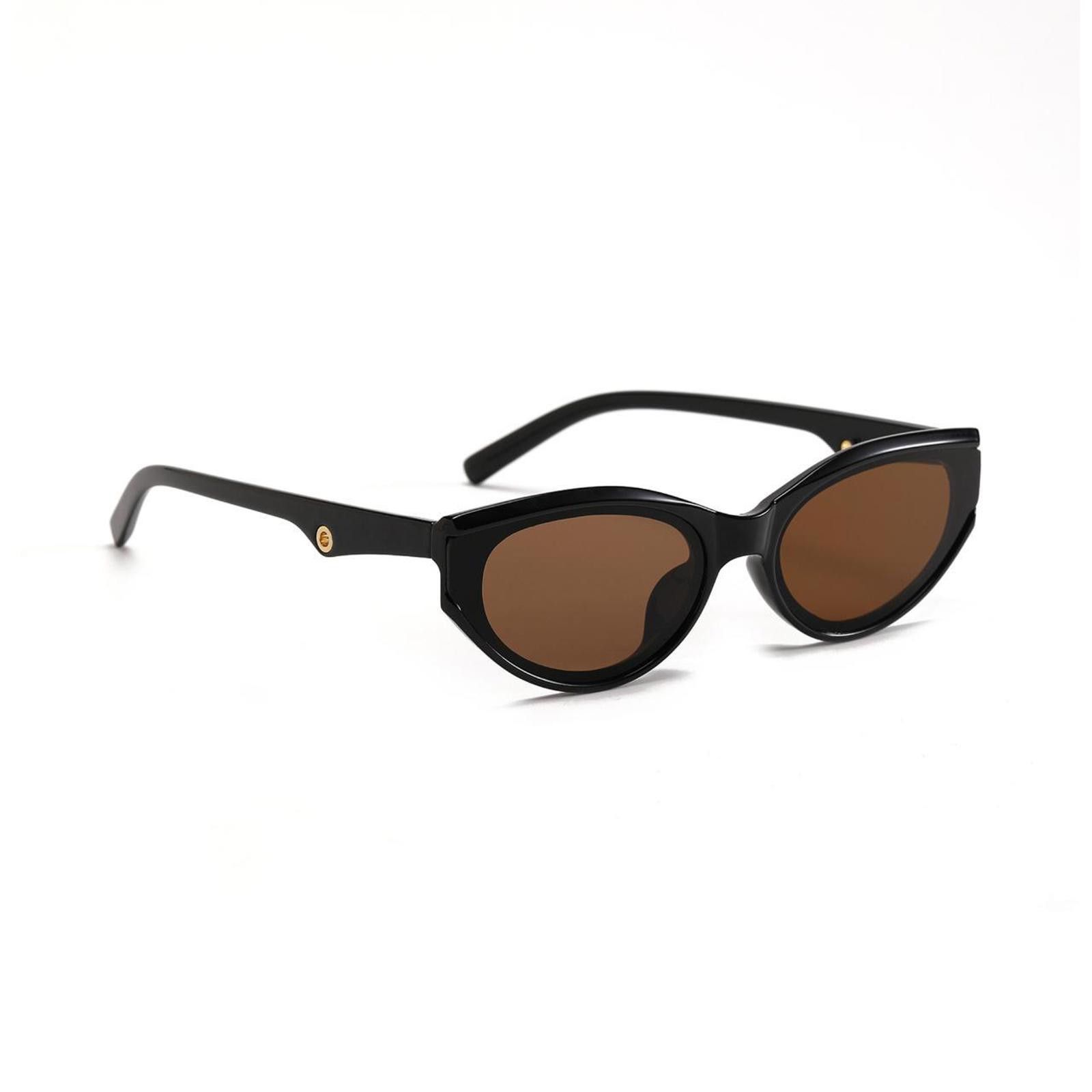 Japanese Brand Rare Vtg Y2k Avant Garde Cat Eye Black Sunglasses Unisex OS Size ONE SIZE - 5 Thumbnail