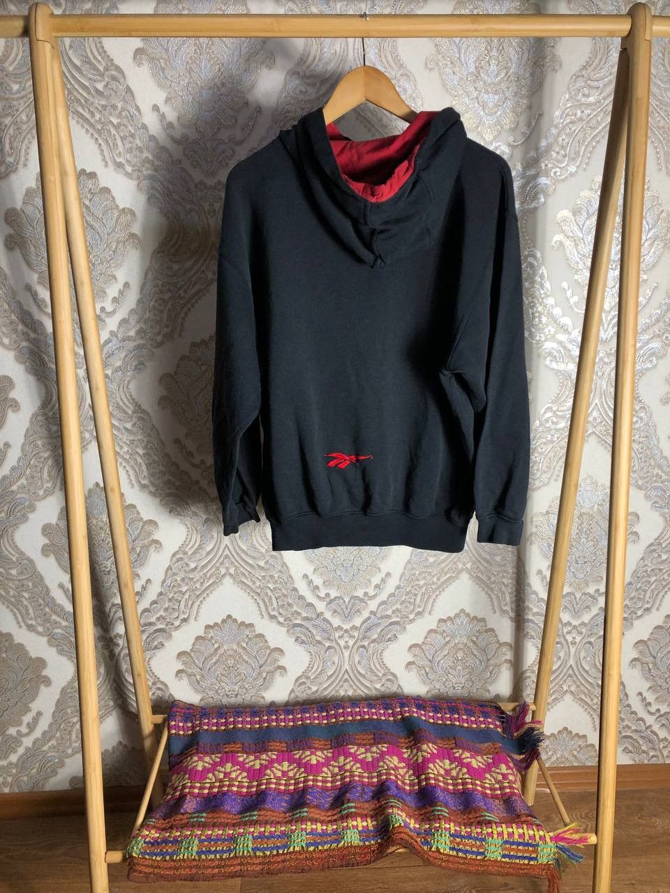 Reebok VINTAGE REEBOK RETRO HOODIE BIG LOGO SPORT JAPAN STYLE 90s Size US M / EU 48-50 / 2 - 5 Thumbnail