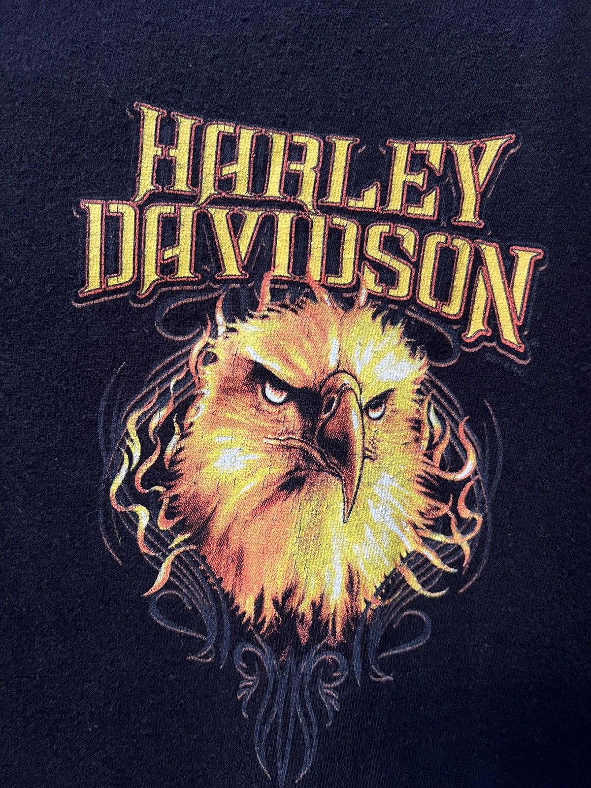 Harley Davidson Harley-Davidson Flaming Eagle Tee Size US L / EU 52-54 / 3 - 1 Thumbnail