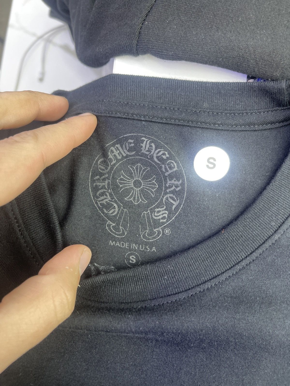 Chrome Hearts Chrome Hearts Racing Stripe Longsleeve black Size US S / EU 44-46 / 1 - 3 Thumbnail