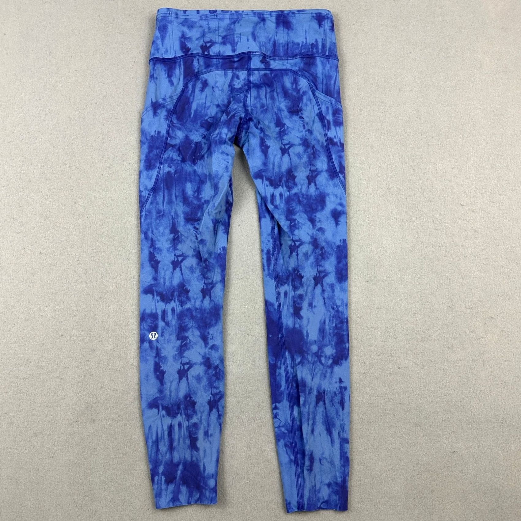 Lululemon Lululemon Pants Women 6 Game Day Blue Fast And Free Tight II High Rise Yoga Geometric Pockets Leggings Ankle Activewear 6 Womens Blue Weightless? Size 28" / US 6 / IT 42 - 4 Thumbnail