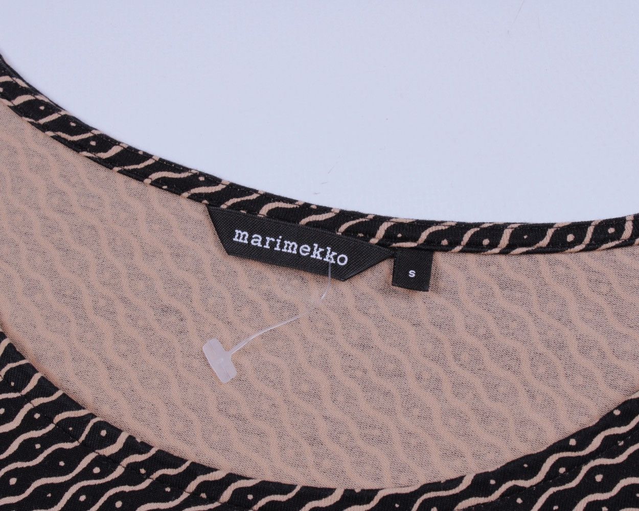 Designer × Marimekko MARIMEKKO Marjailla Raspa Geometric A-Line Dress 3/4 Sleeve Size S / US 4 / IT 40 - 12 Thumbnail