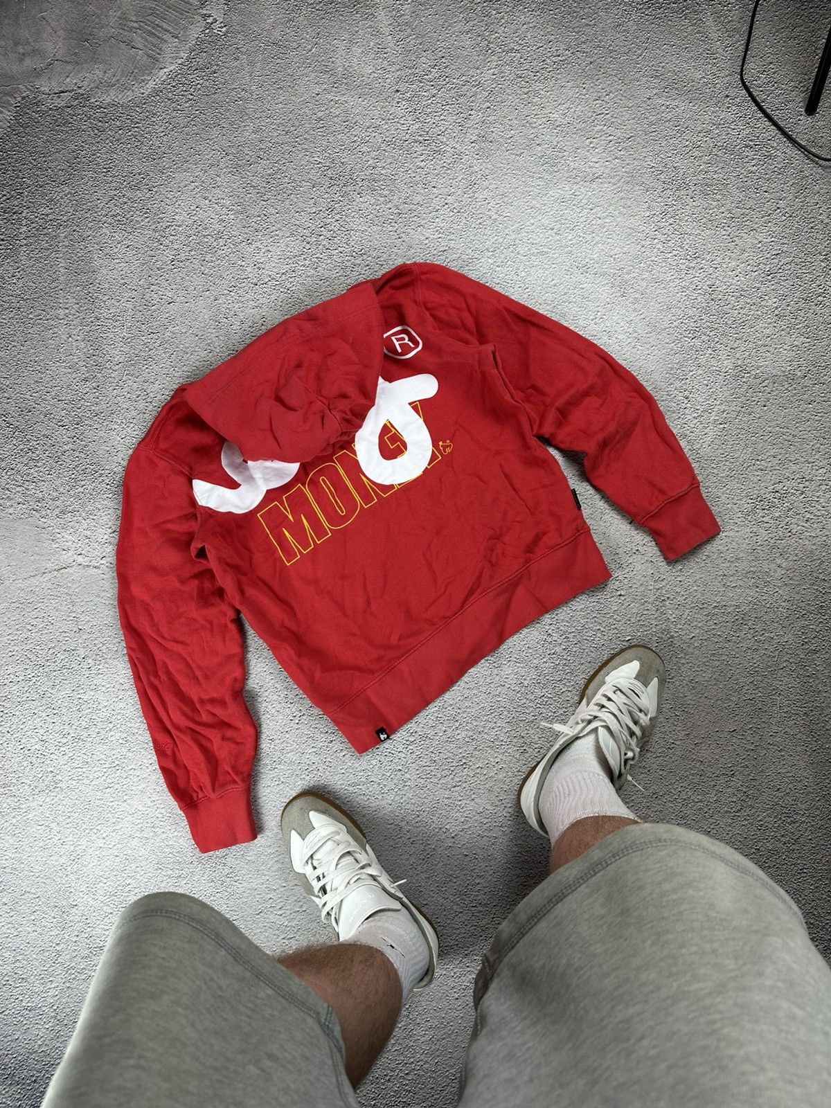 Other Money Hoodie Boxed Logo Y2K Drill SK8 Japan Sportwear Size US S / EU 44-46 / 1 - 2 Thumbnail