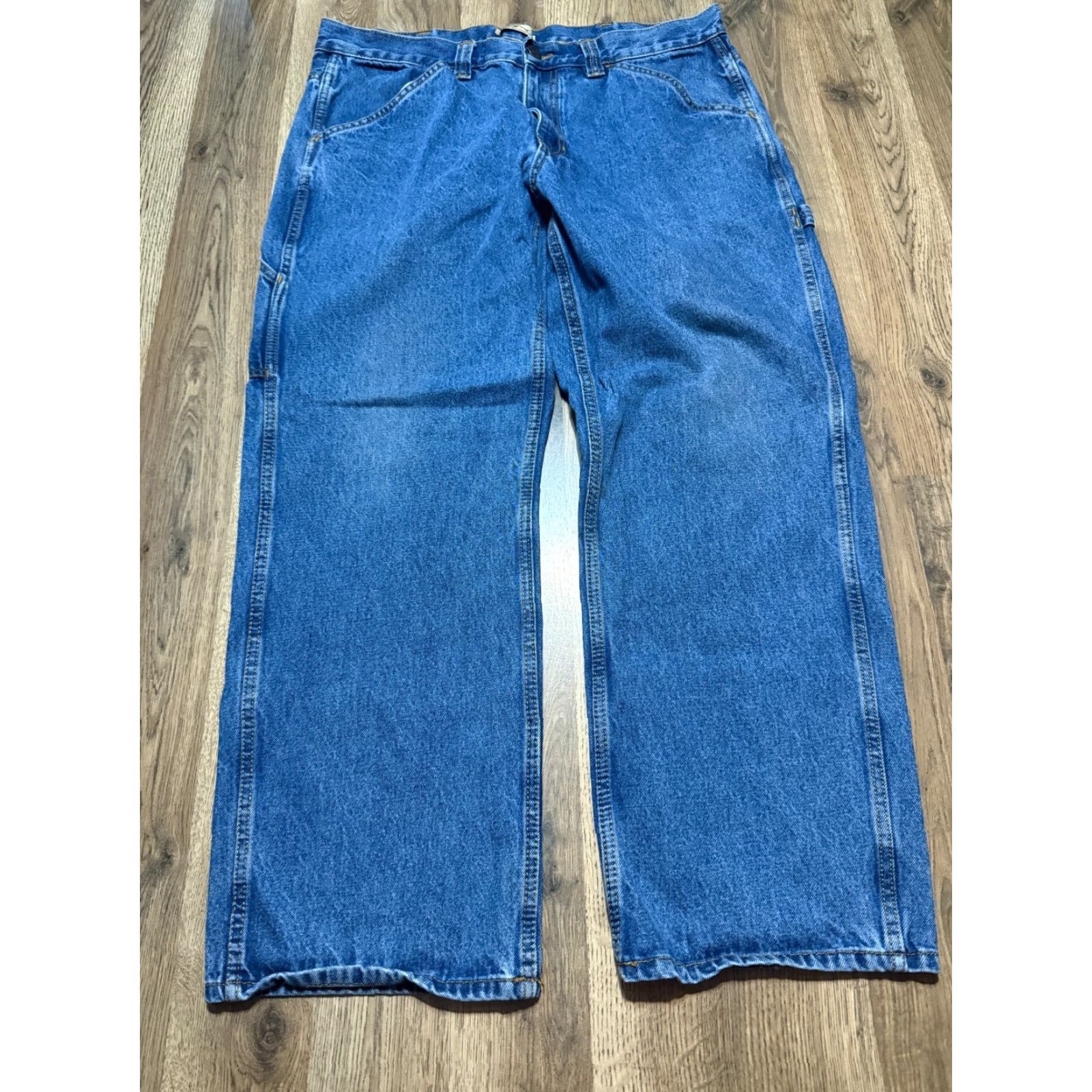 The Mountain **Men's Blue Straight Leg Jeans Size 38x30** User: Men's Blue Denim Straight Leg Jeans Size 38x30 Size US 38 / EU 54 - 2 Thumbnail