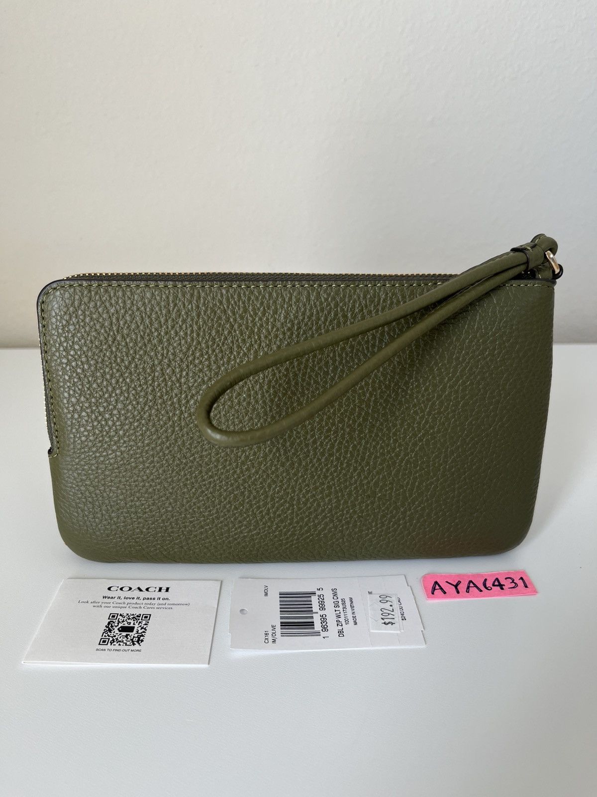 Coach Coach large double zip wristlet Size ONE SIZE - 3 Thumbnail