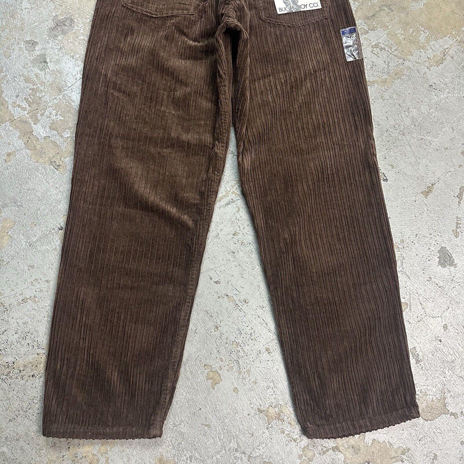 Anchor Blue × Bugle Boy × JNCO NWT Vintage Bugle Boy Brown Loose Baggy Corduroy Pants 36x32 Size US 36 / EU 52 - 5 Thumbnail