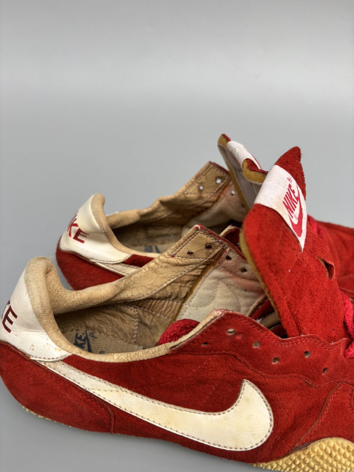 Nike Collector’s Piece! 1980s Nike Americas Track Suede Spikes Size US 7 / EU 40 - 16 Thumbnail