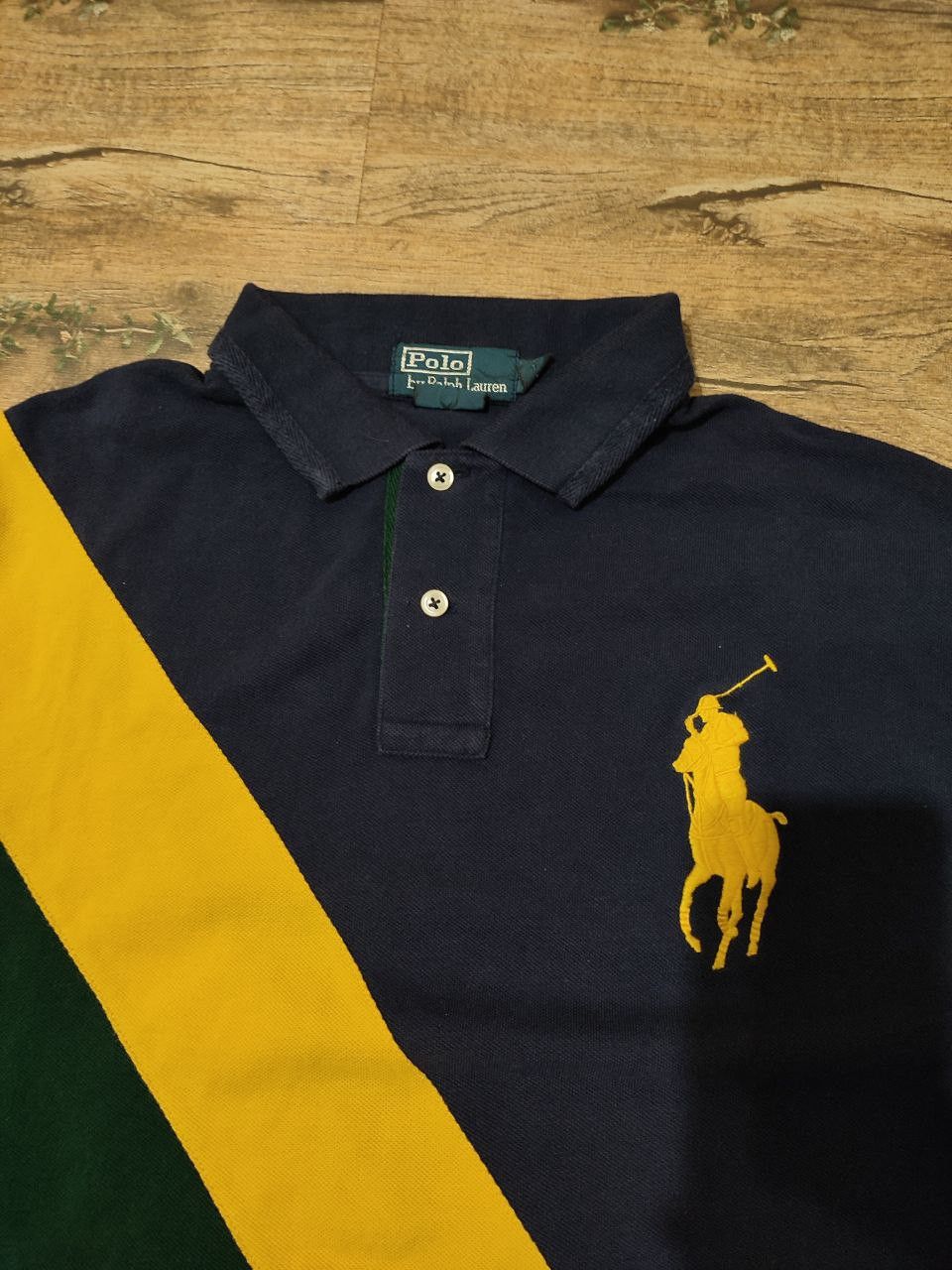 Polo Ralph Lauren Vintage Polo Ralph Lauren Custom Fit Big Pony L size Size US L / EU 52-54 / 3 - 5 Thumbnail