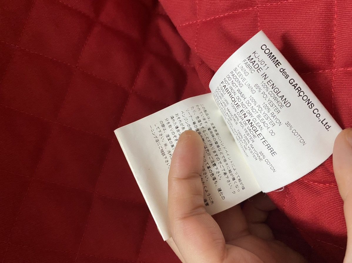 Comme des Garcons Comme des Garcons x Lewis leather Pin Leather Jacket Size US S / EU 44-46 / 1 - 11 Thumbnail