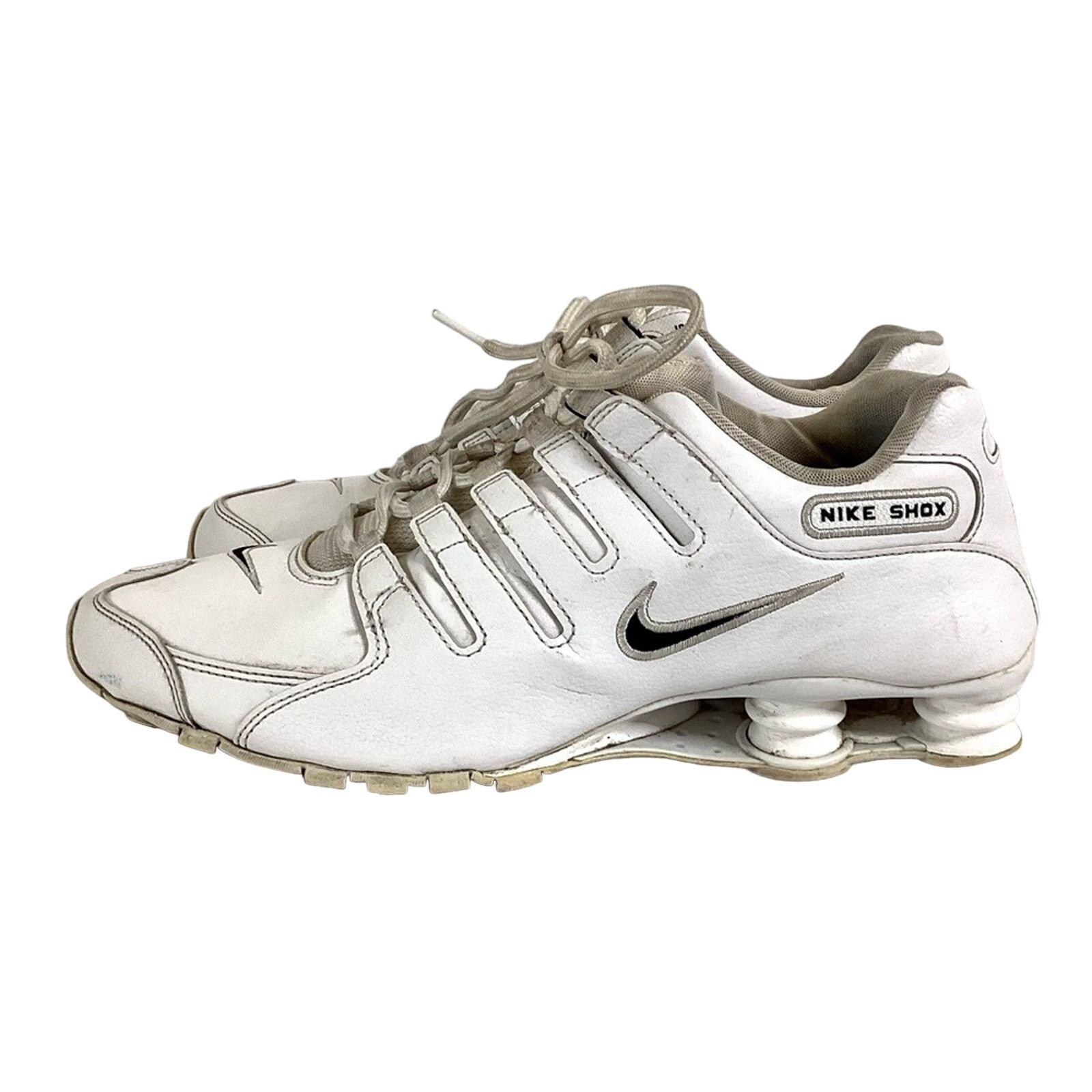 Nike Nike Shox NZ EU White Black Size US 12 / EU 45 - 4 Thumbnail