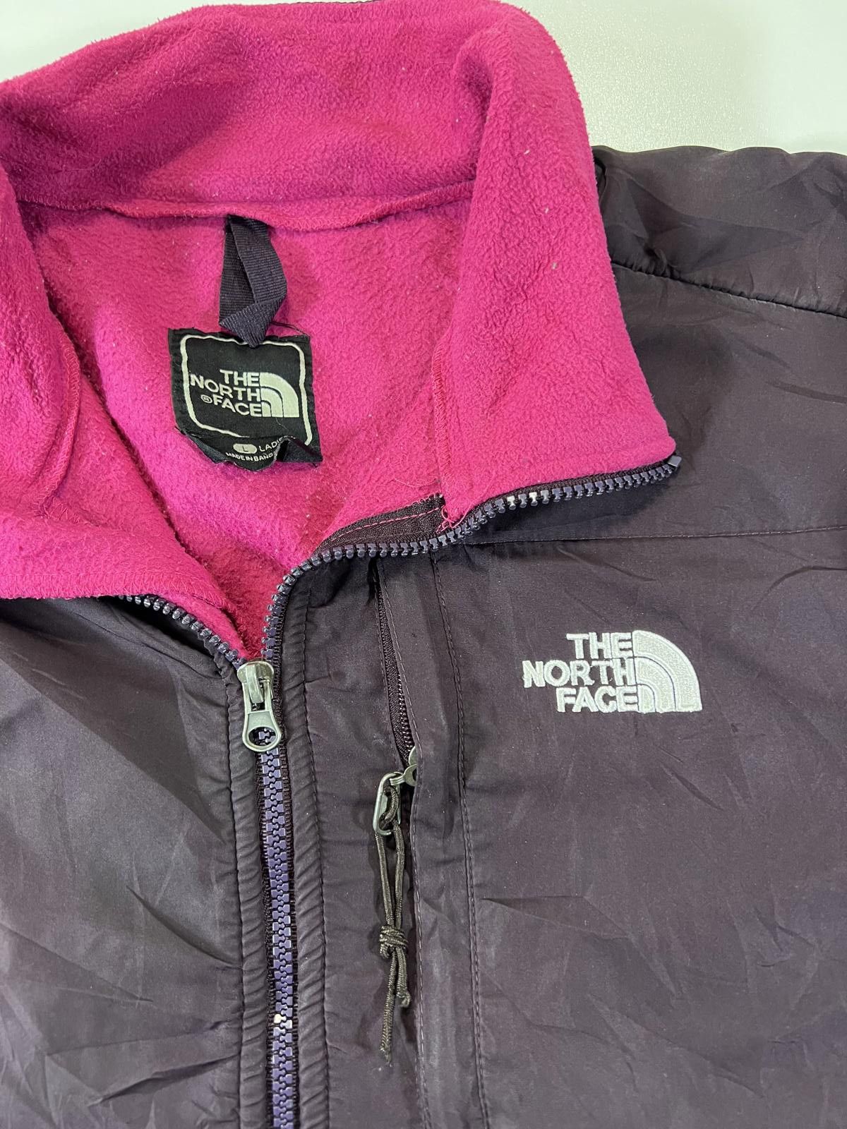 The North Face The North Face Ladies Fleece Jacket Pink and Black Large Size ONE SIZE - 2 Thumbnail