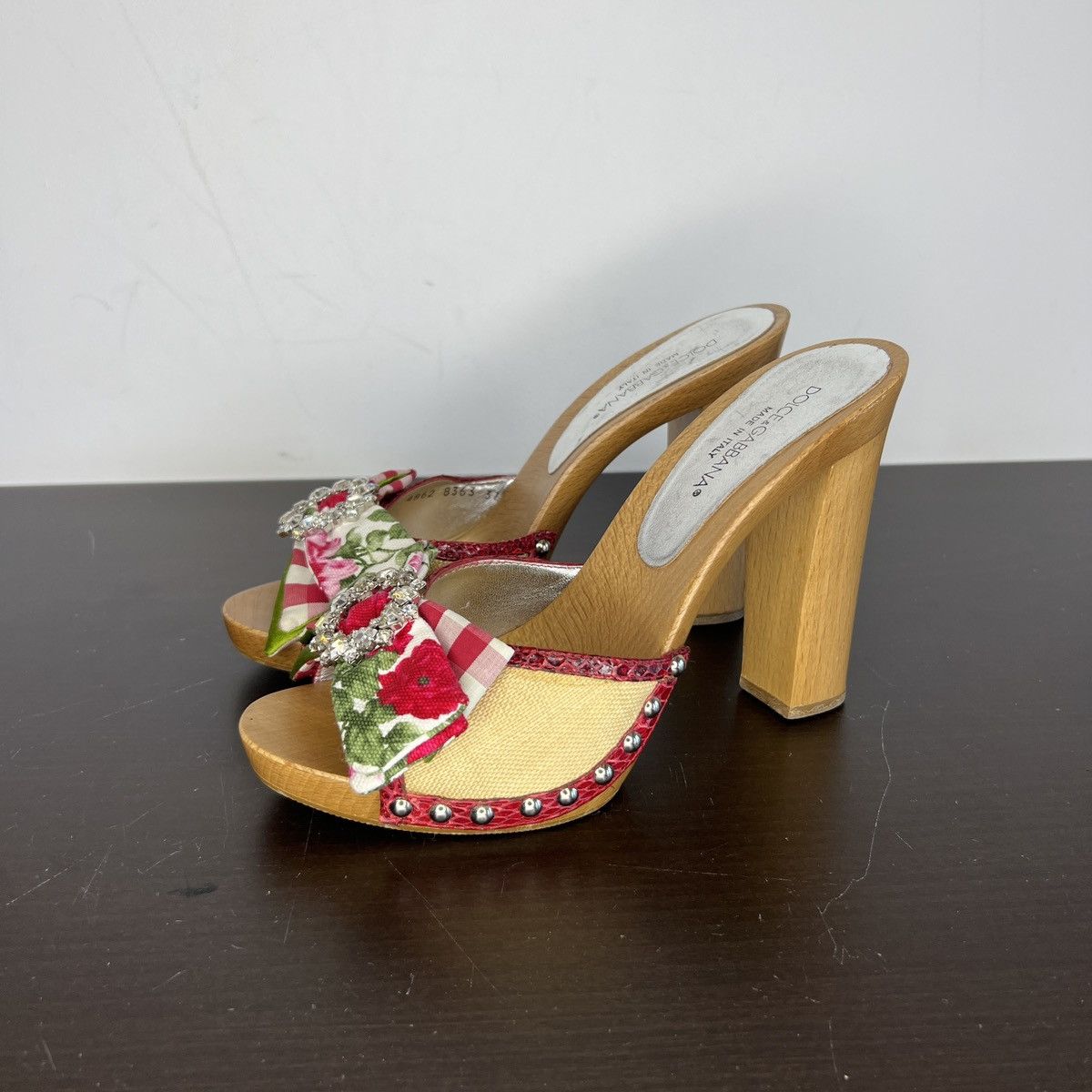 Dolce & Gabbana Dolce & Gabbana D&G Sandals Heels Shoes Platform Y2K Size US 6 / IT 36 - 3 Thumbnail