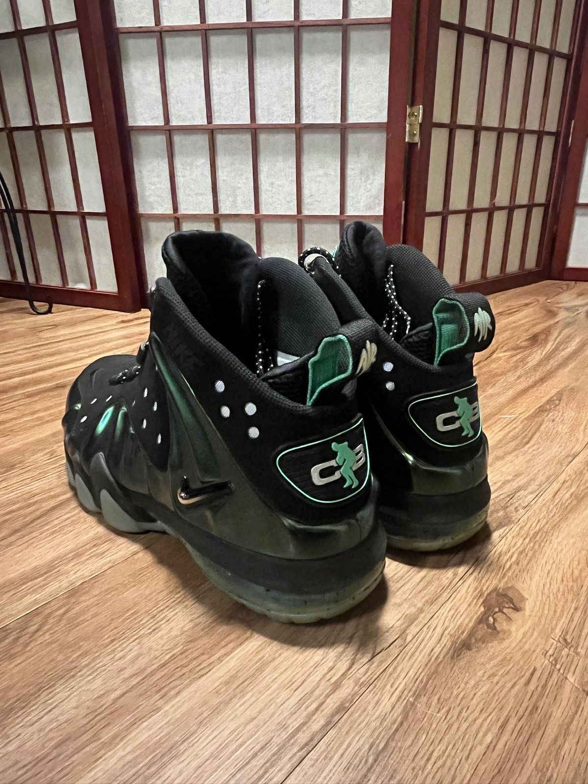 Nike Barkley Posite Max “Gamma Green” Size US 10.5 / EU 43-44 - 3 Thumbnail