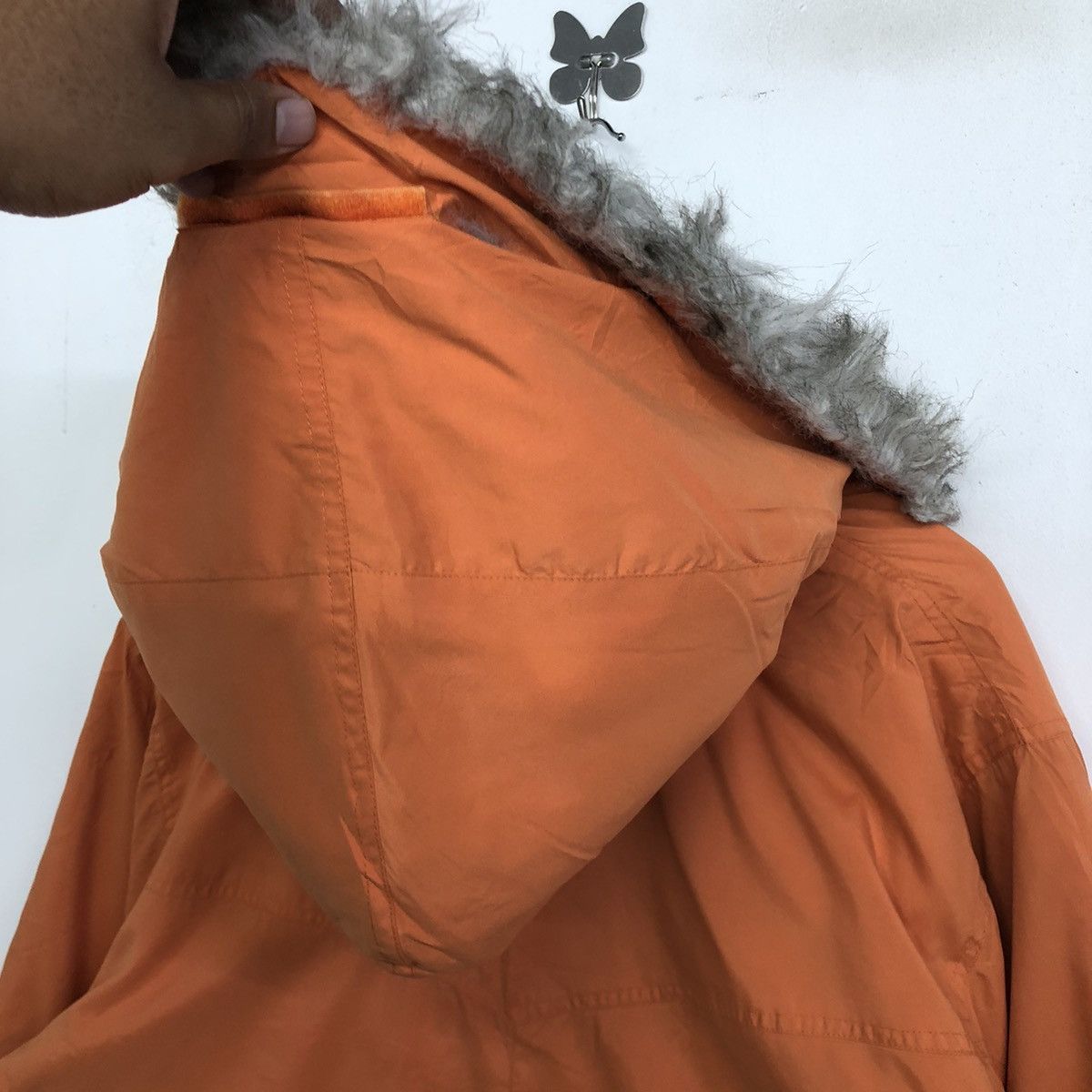 Japanese Brand Trent Winter Hoodie Fur Long Jacket Size US L / EU 52-54 / 3 - 11 Thumbnail