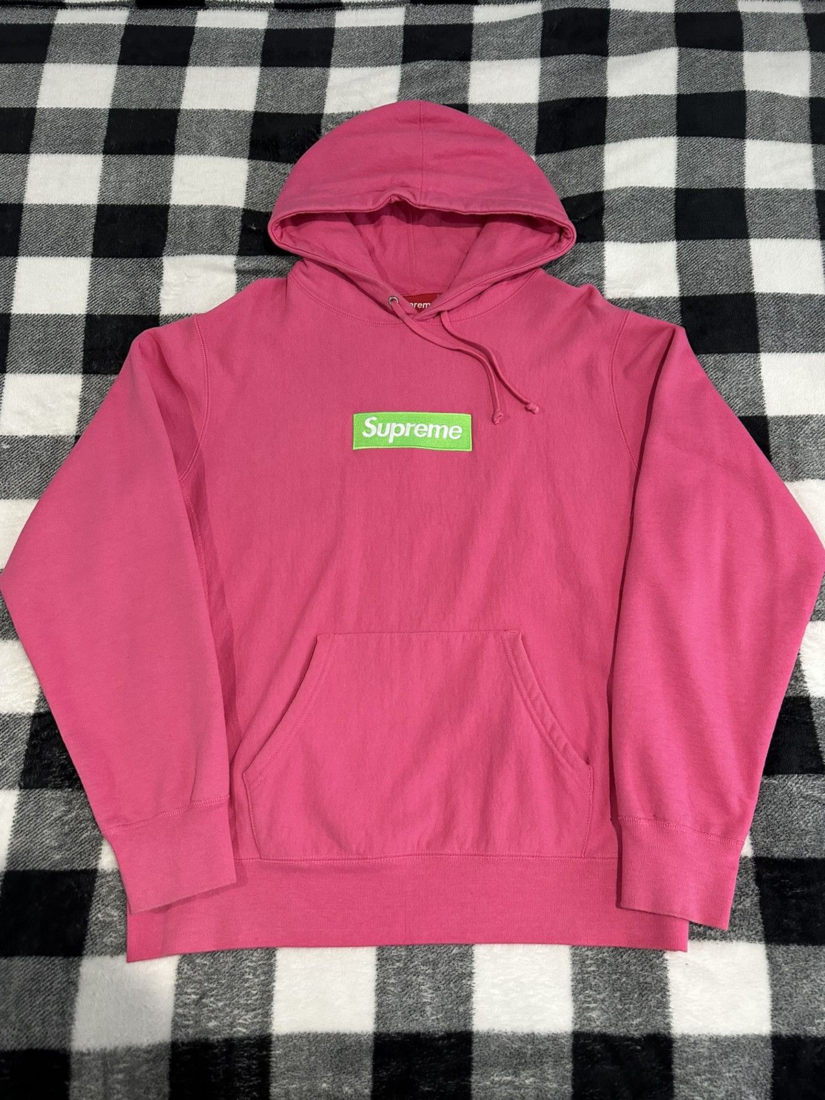 Logo Hooded Sweatshirt Supreme Box Logo Hoodie Magenta Supreme 