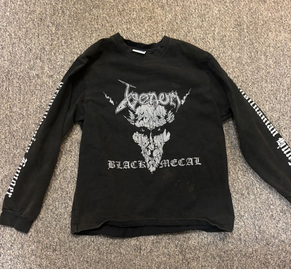 Vintage Venom black metal longsleeve Size US M / EU 48-50 / 2 - 1 Thumbnail