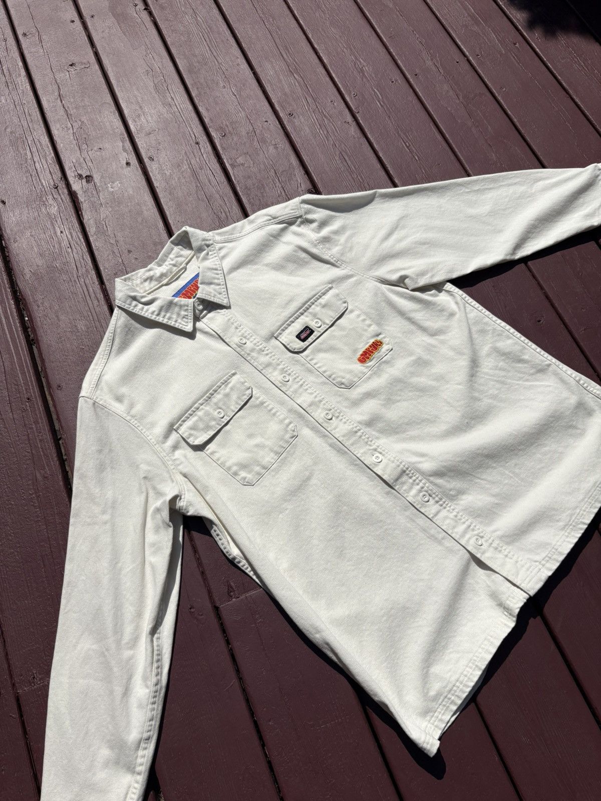 Empyre Empyre X Dickies, White Button-up Shirt Size US L / EU 52-54 / 3 - 1 Thumbnail