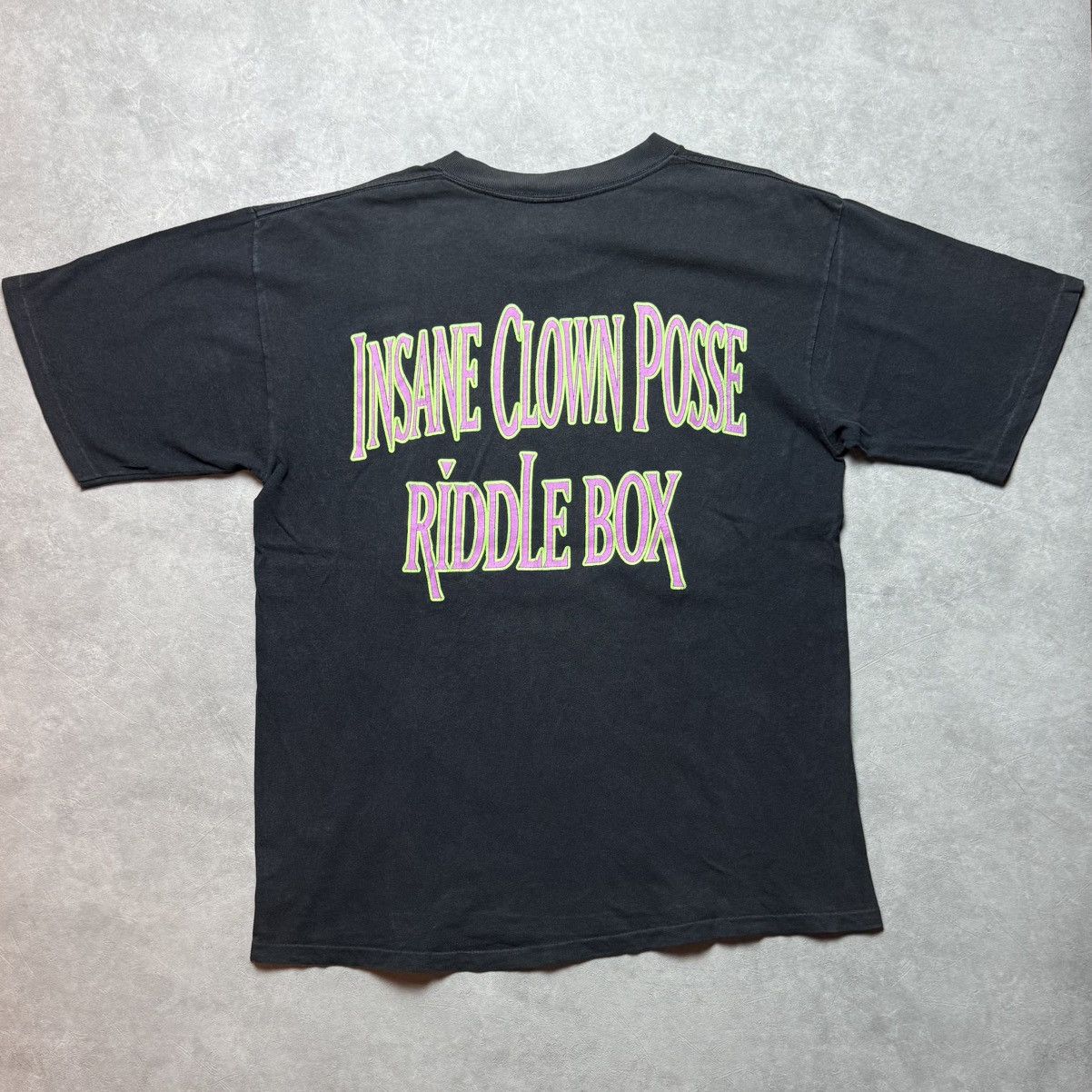 Band Tees Vintage 1995 Insane Clown Posse Riddle Box T Shirt Size US L / EU 52-54 / 3 - 2 Thumbnail