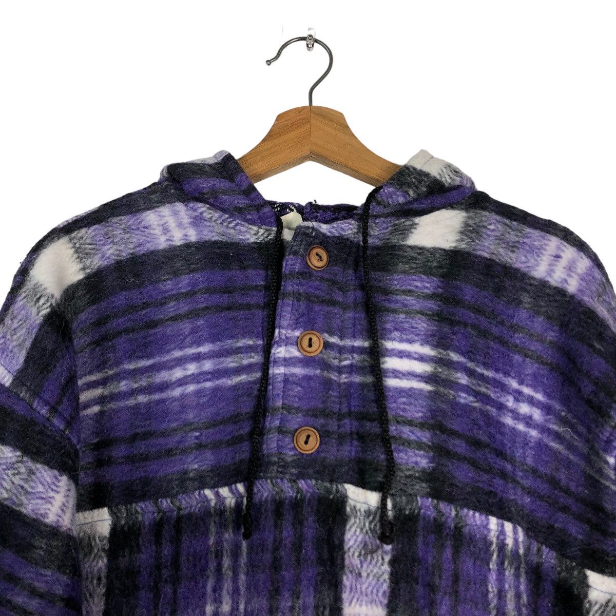 Hysteric Glamour 🔥90’s Vintage Traditional Japanese Design Striped Hoodie Size US M / EU 48-50 / 2 - 9 Thumbnail