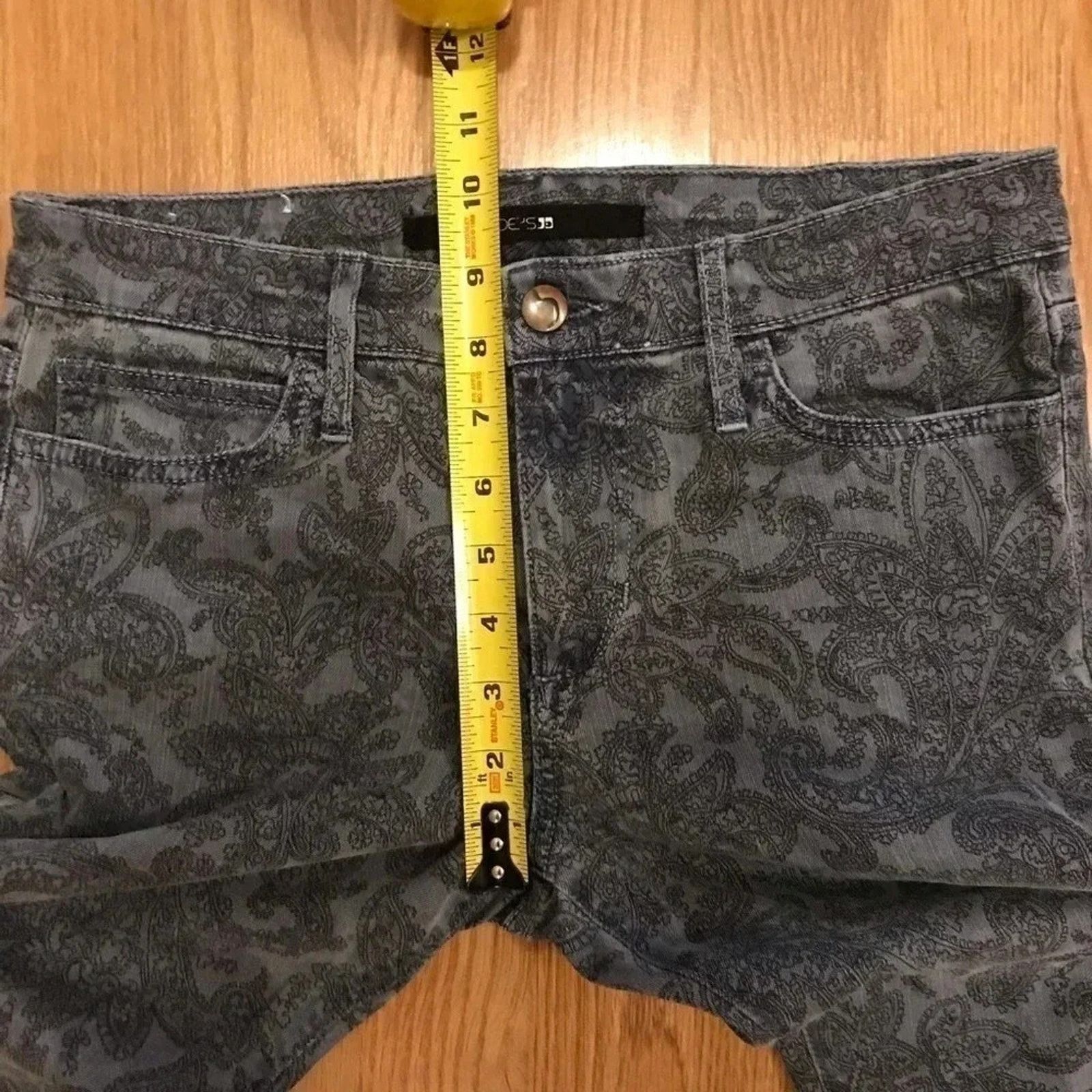 Other Joe's Jeans High Water Skinny Jeans Paisley Faded Size 28 Size 28" / US 6 / IT 42 - 12 Thumbnail