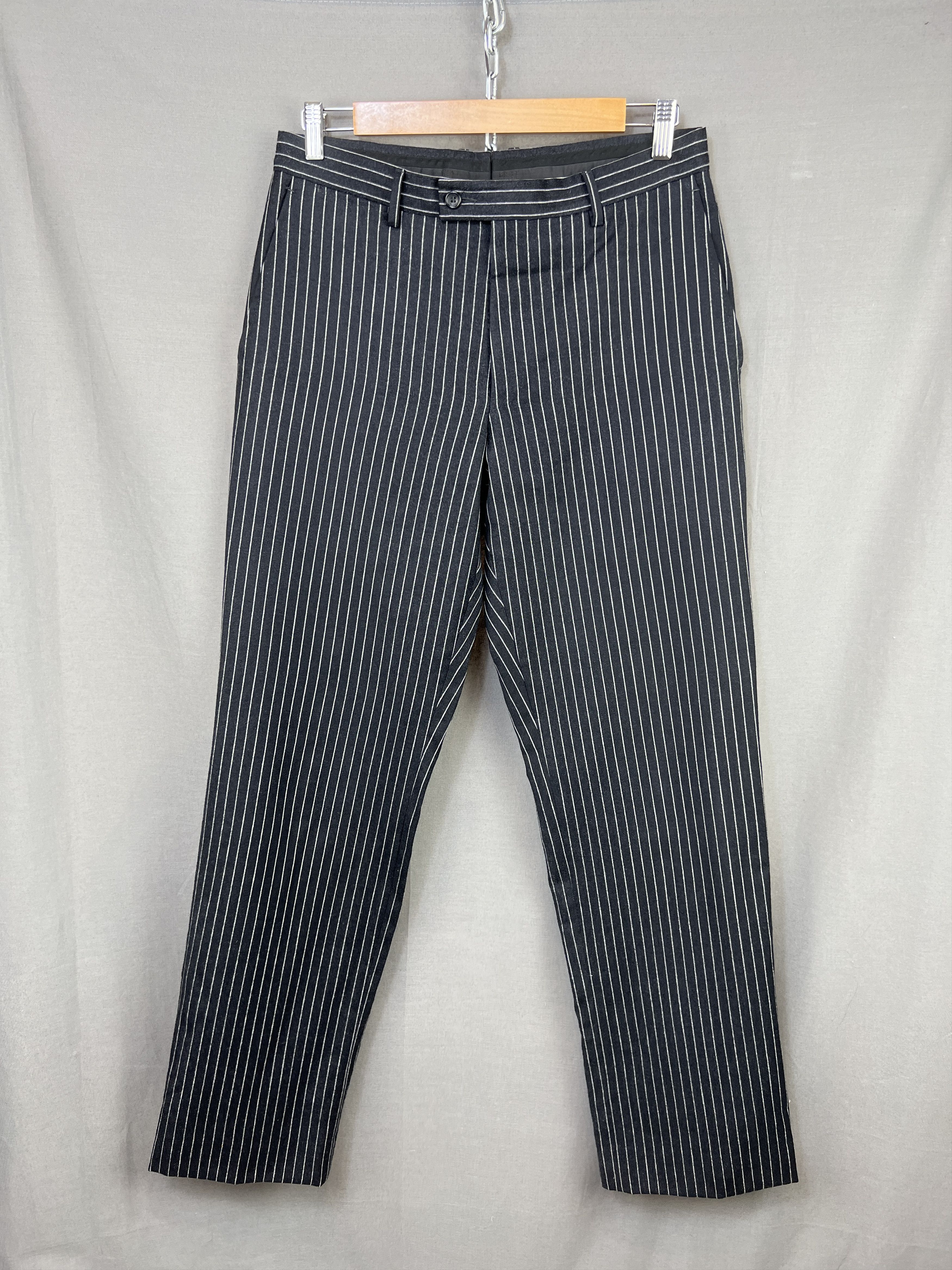 Versace Versace Collection Striped 2 Piece Wool/Silk Suit Size 50R - 8 Thumbnail