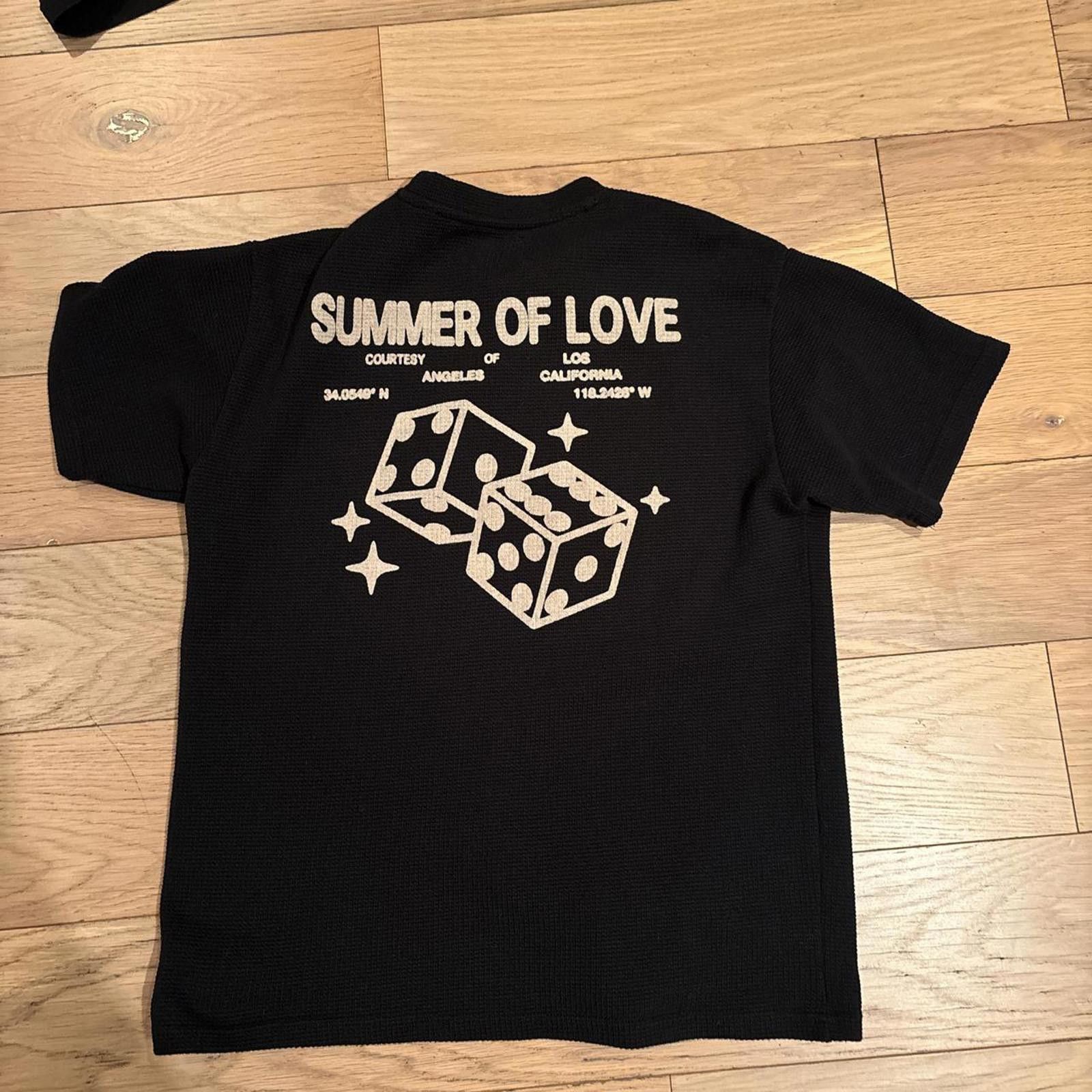 Pacsun Pacsun “Summer of Love” Dice Graphic Tee Size US L / EU 52-54 / 3 - 4 Thumbnail