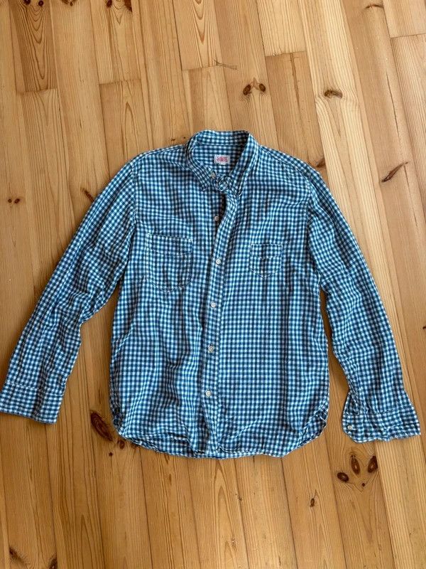Levi's Vintage Clothing LVC 1920s Sunset checked shirt small Size US S / EU 44-46 / 1 - 1 Thumbnail