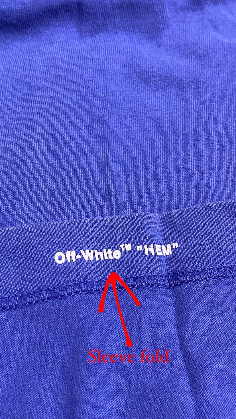 Off-White Off-White 2013 Seasonal Blue Pocket T-shirt Size US M / EU 48-50 / 2 - 11 Thumbnail