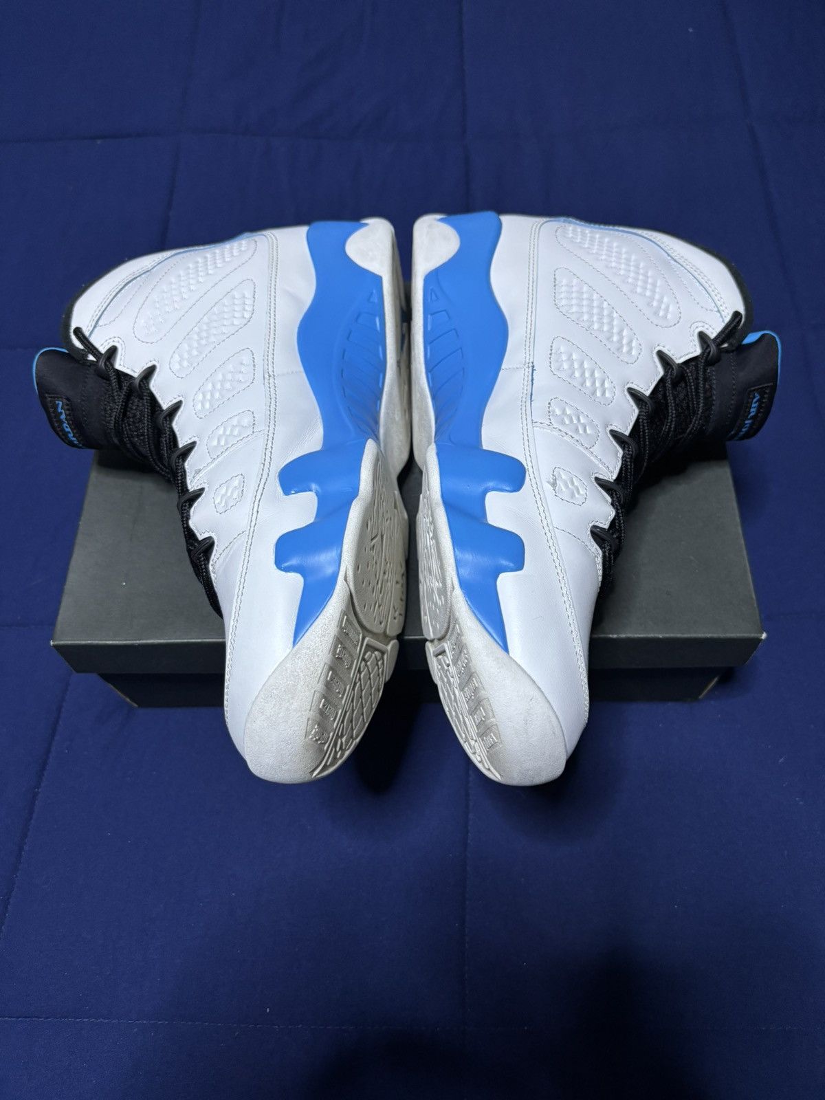 Jordan Brand Jordan 9 Retro Powder Blue 2024 Size 12 Size US 12 / EU 45 - 3 Thumbnail