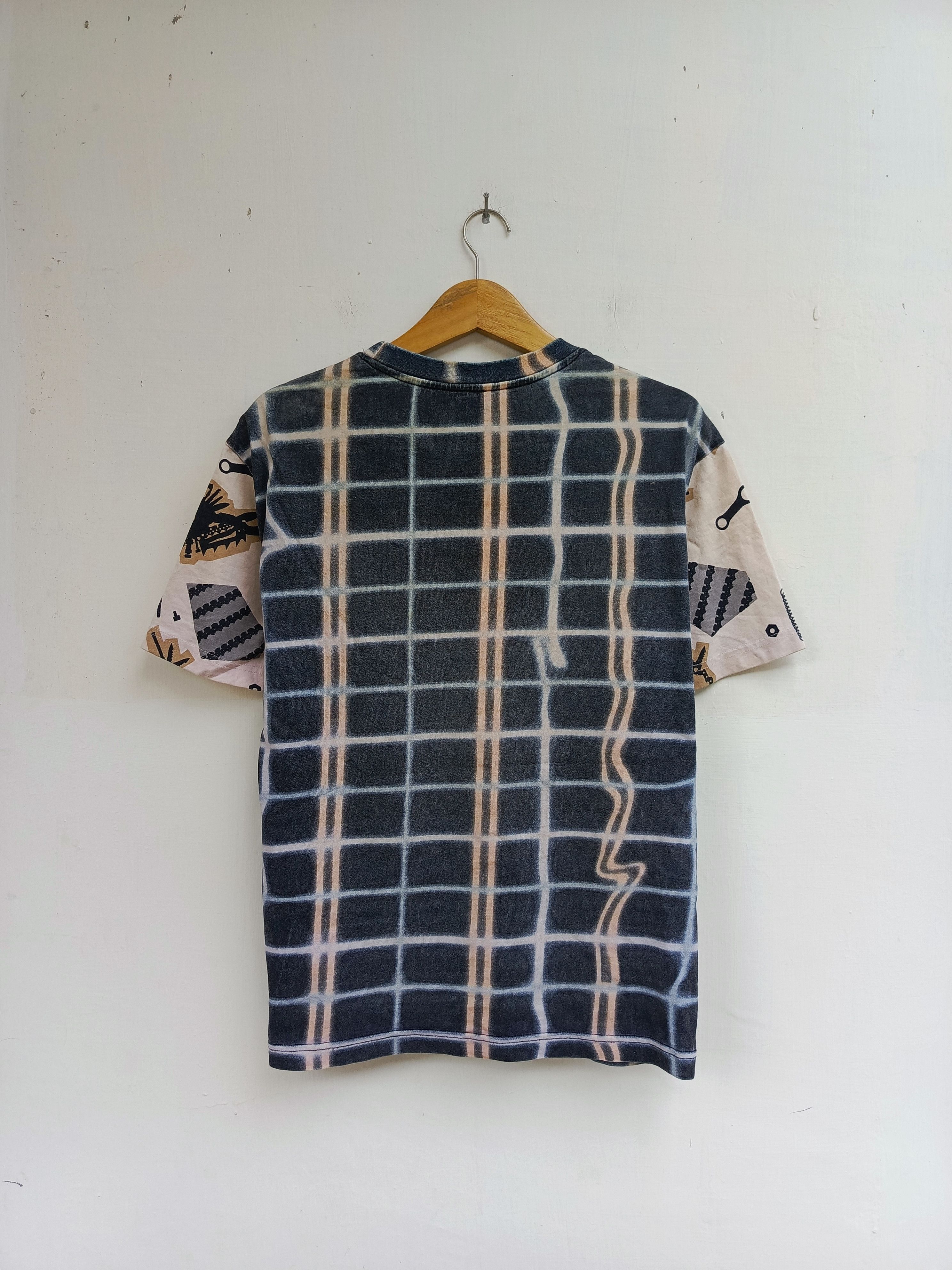 Kenzo Kenzo Paris plaid print tshirt Size US M / EU 48-50 / 2 - 7 Thumbnail