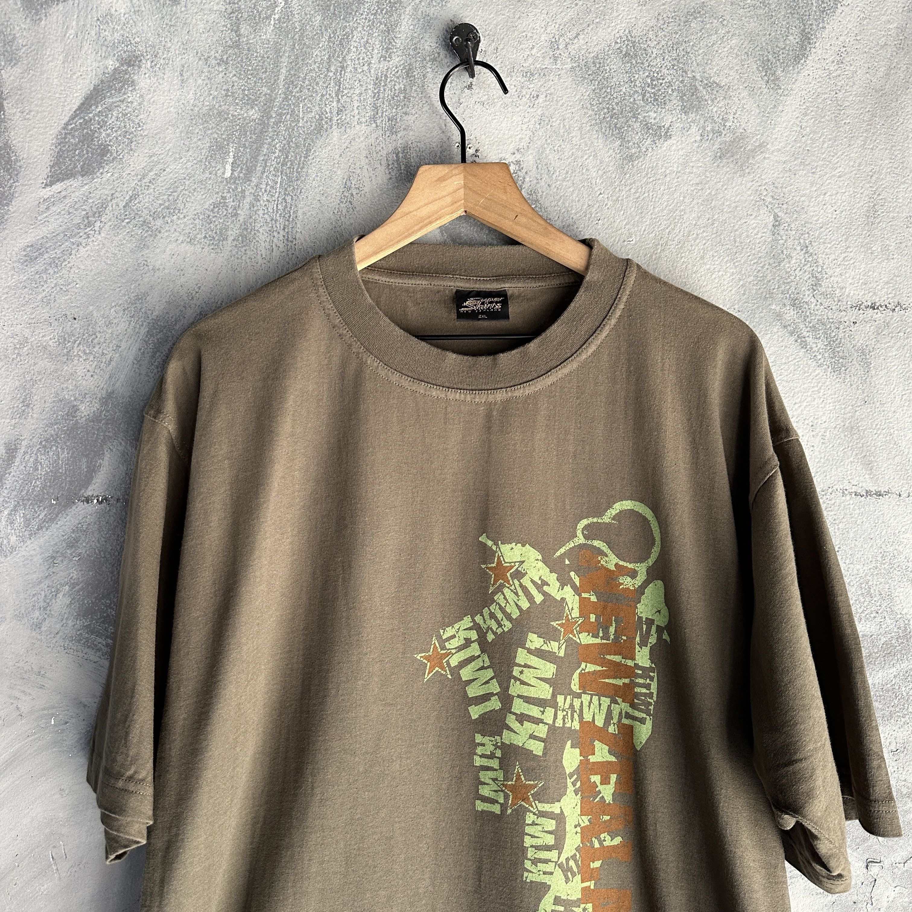 Other Vtg Y2K Army T Shirt Mens Super Shirts Older Brother Core Size US XXL / EU 58 / 5 - 2 Thumbnail