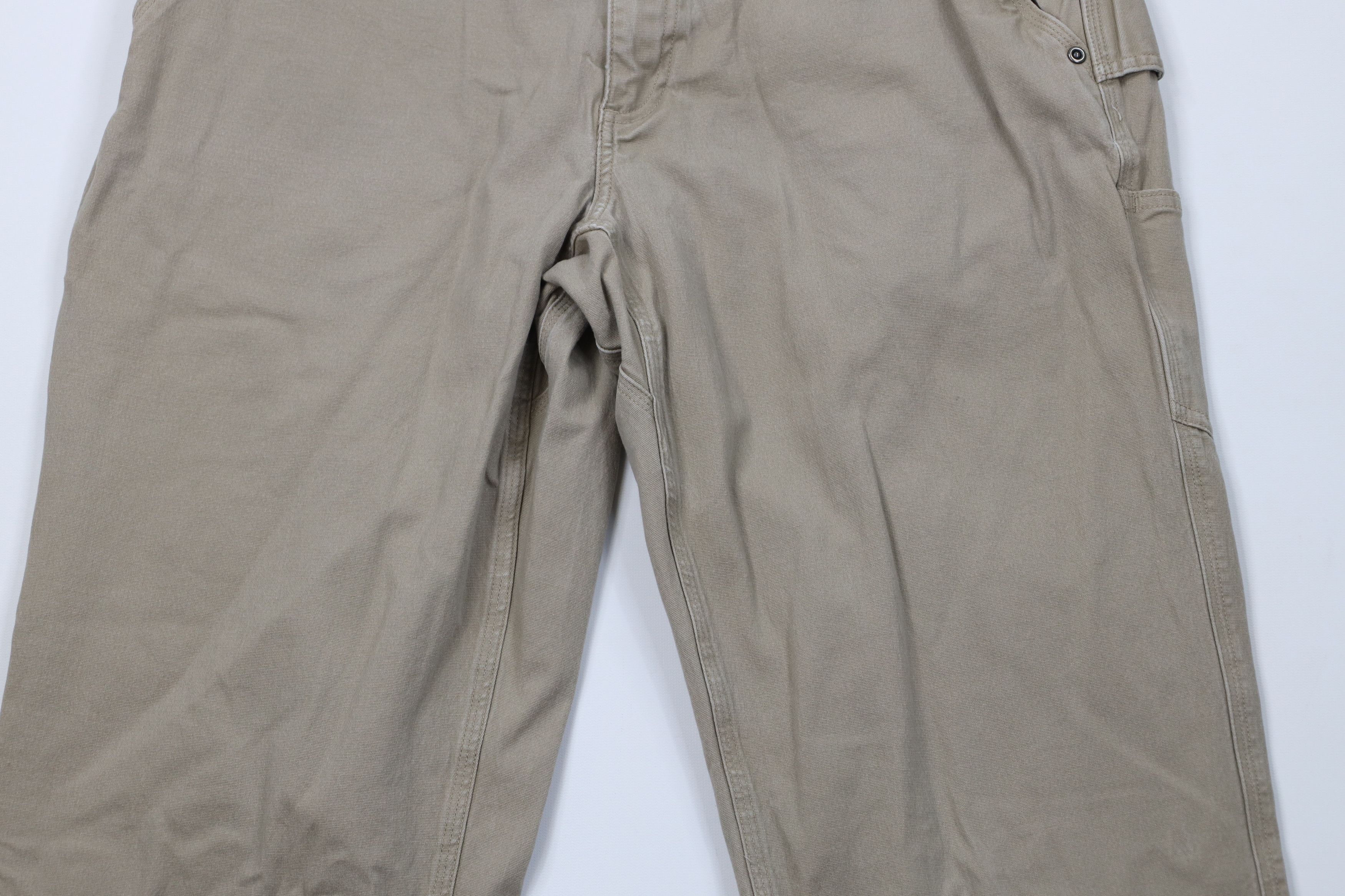 Duluth Trading Company Duluth Trading Co Fit Flex Firehose Canvas Wide Leg Pants Size US 36 / EU 52 - 3 Thumbnail