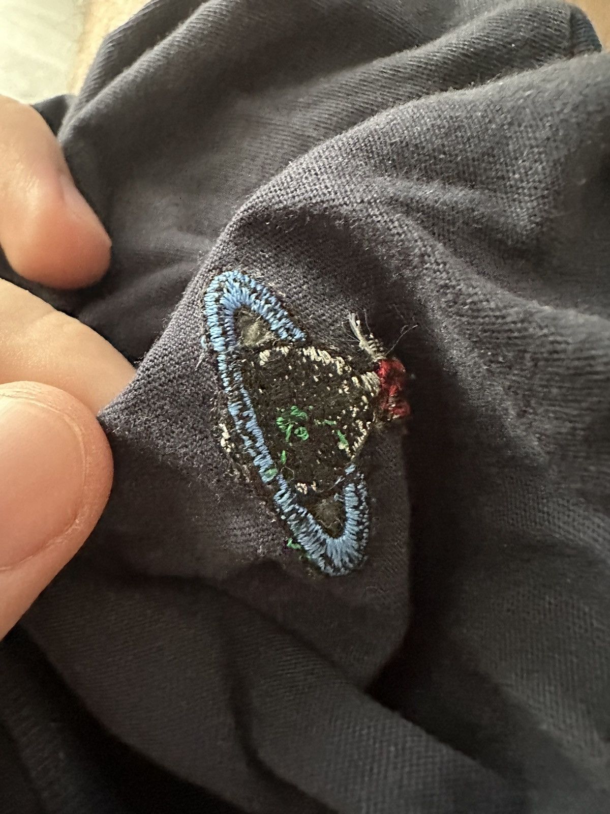Vivienne Westwood Vivienne Westwood Small Logo Blue T shirt luxury hype vntg Size US M / EU 48-50 / 2 - 4 Thumbnail