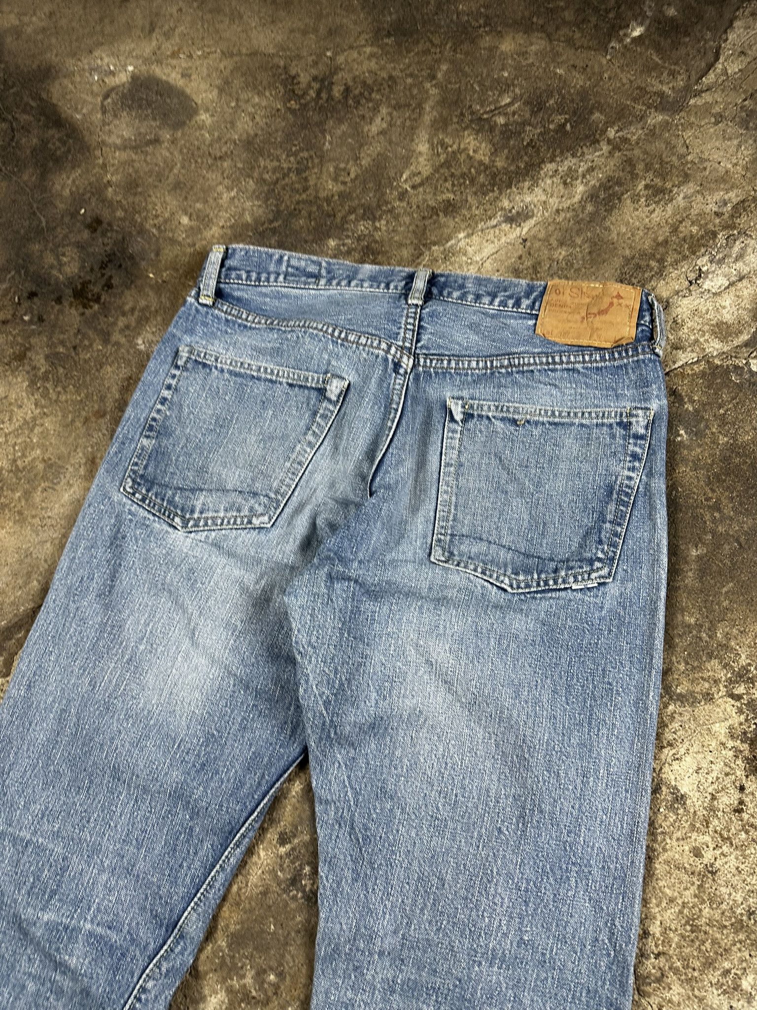Orslow Japan Made Selvedge Orslow Straight Jeans Size US 30 / EU 46 - 7 Thumbnail